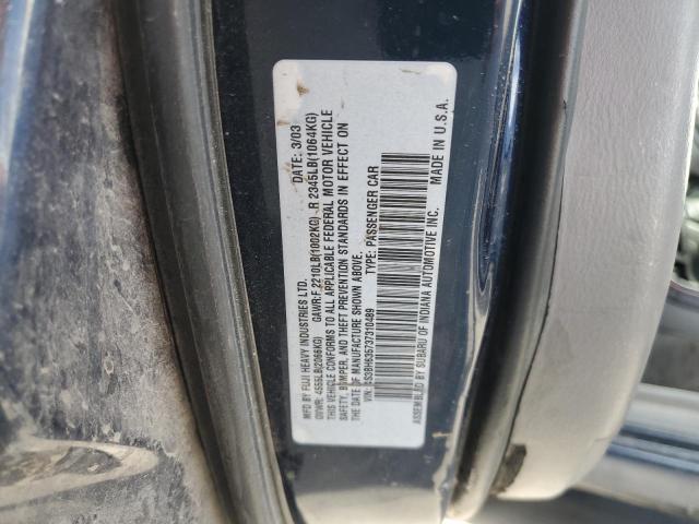 Photo 12 VIN: 4S3BH635737310489 - SUBARU LEGACY 