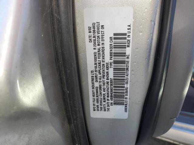 Photo 12 VIN: 4S3BH635937303057 - SUBARU LEGACY 