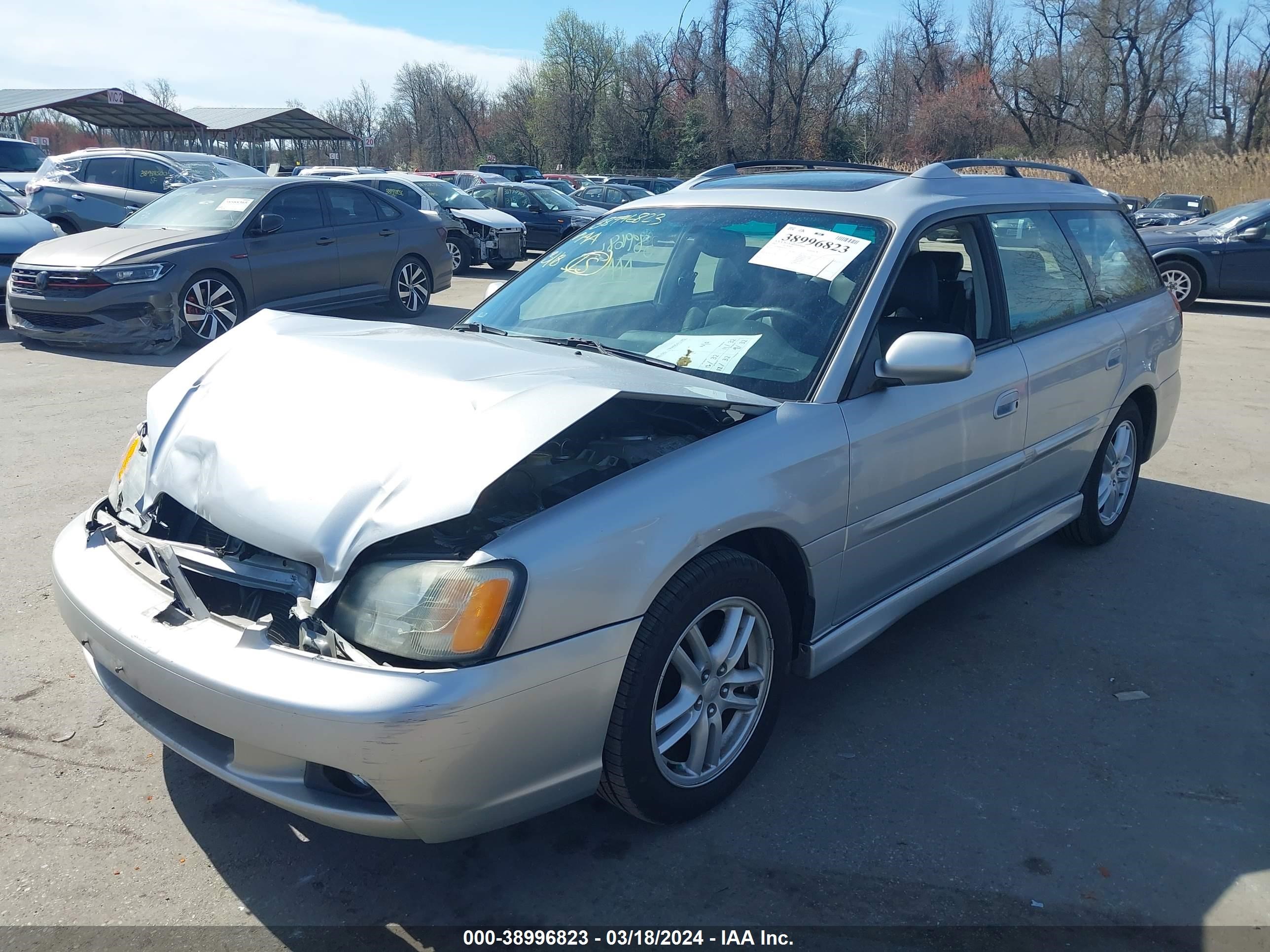 Photo 1 VIN: 4S3BH646935302123 - SUBARU LEGACY 