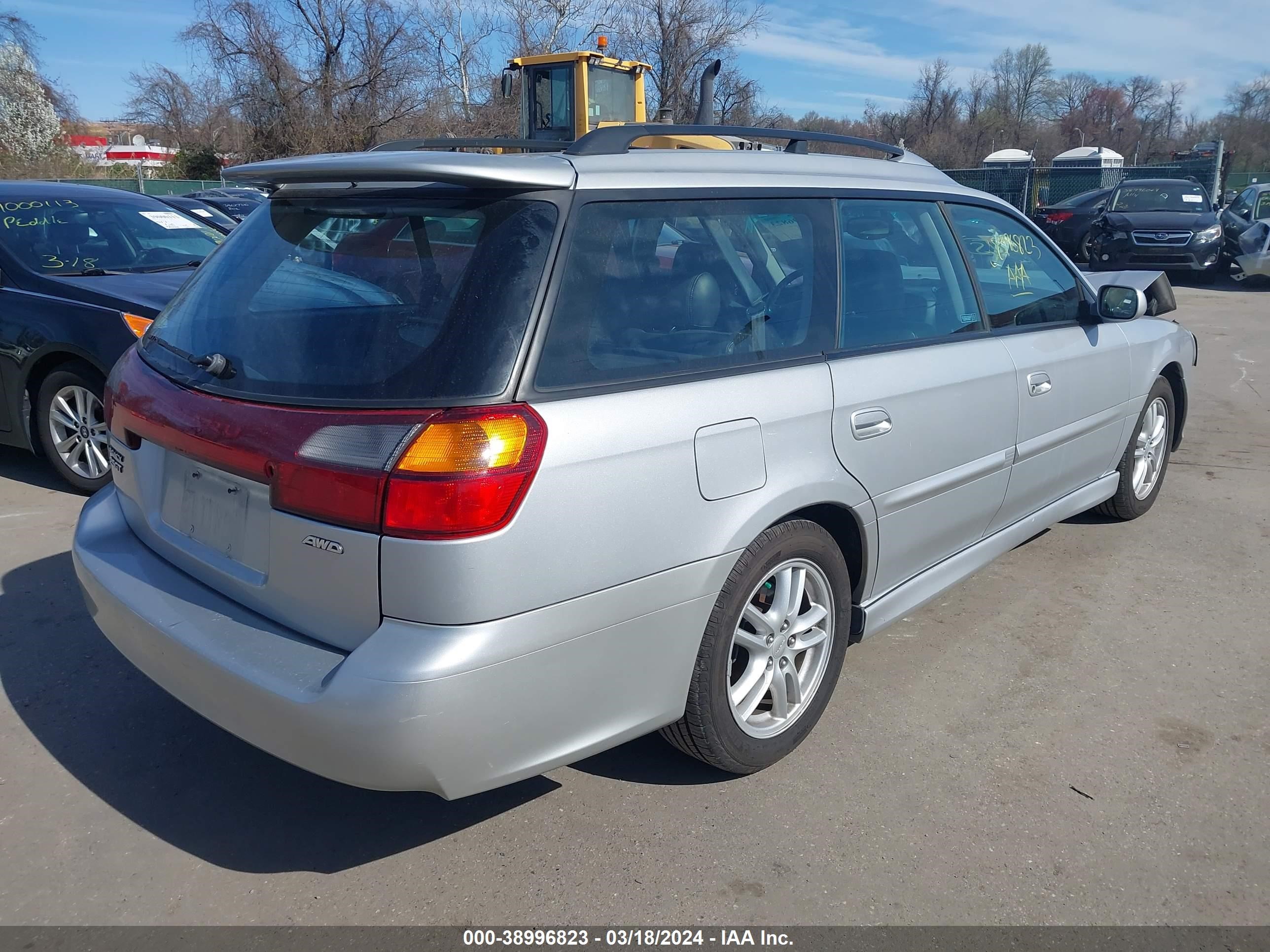 Photo 3 VIN: 4S3BH646935302123 - SUBARU LEGACY 