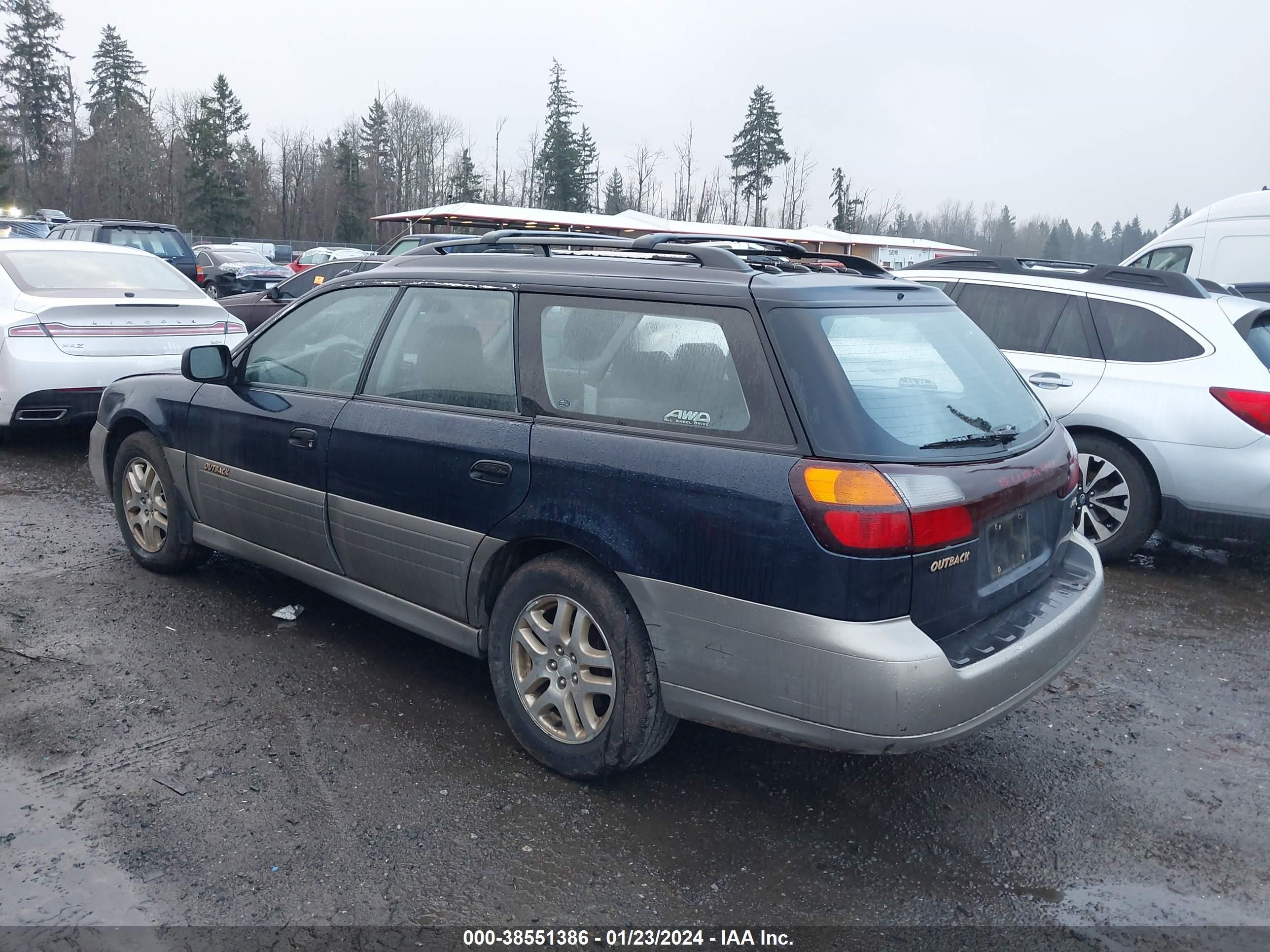 Photo 2 VIN: 4S3BH665016648542 - SUBARU LEGACY 