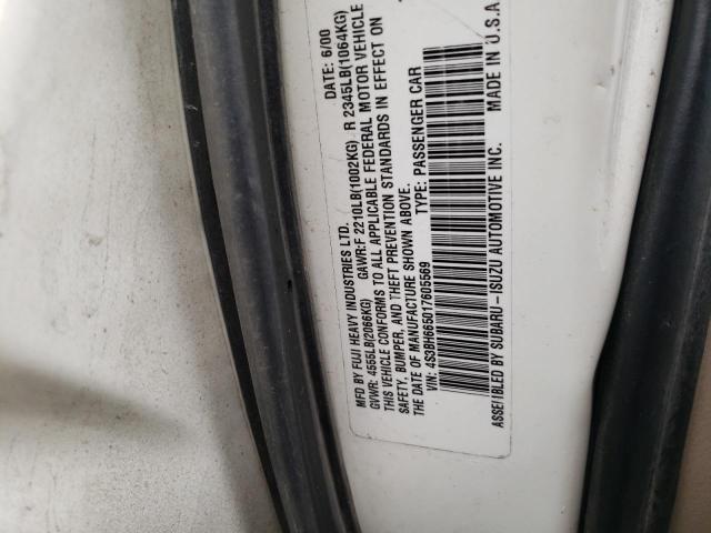 Photo 11 VIN: 4S3BH665017605569 - SUBARU LEGACY OUT 