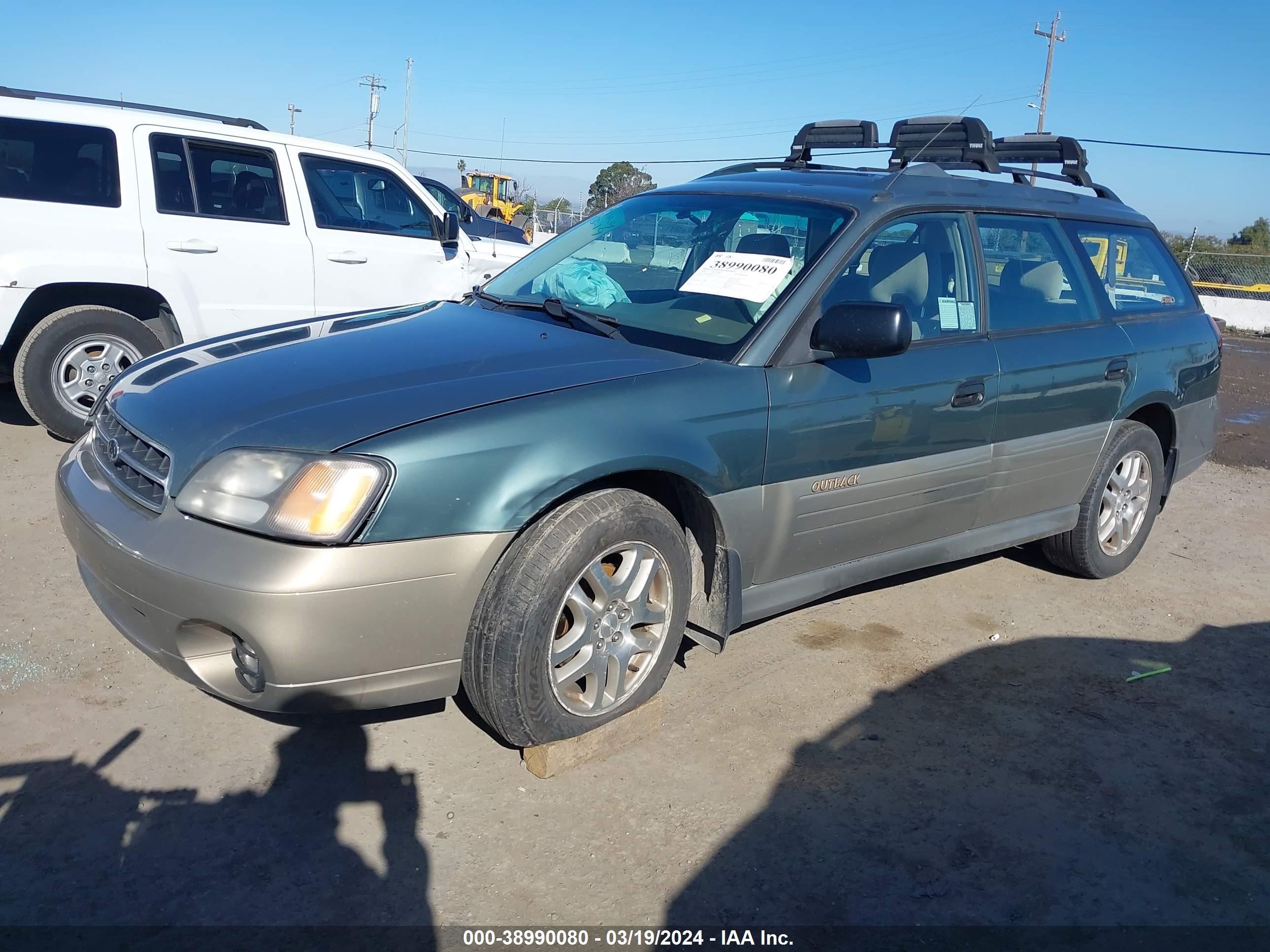 Photo 1 VIN: 4S3BH6650Y7671551 - SUBARU OUTBACK 