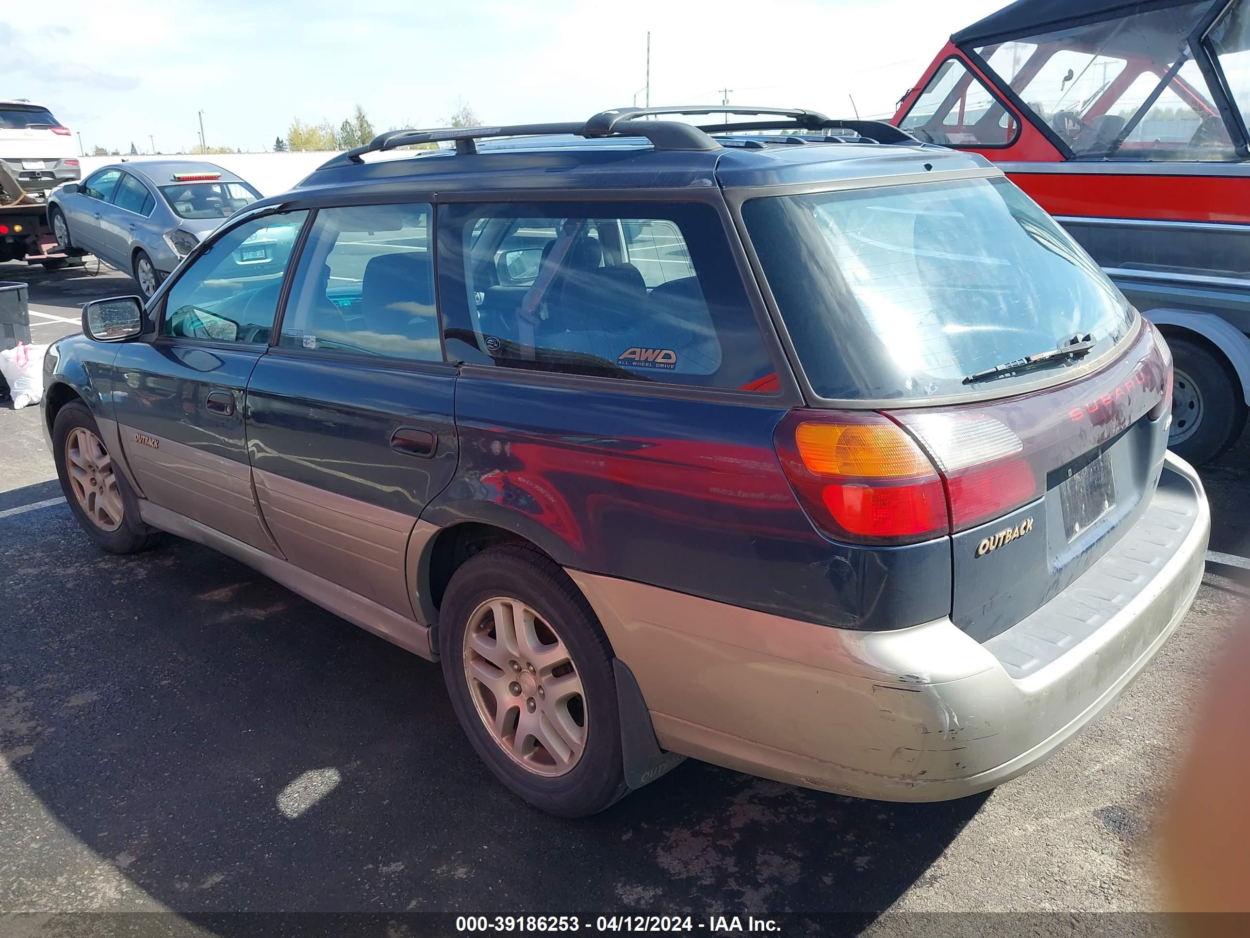 Photo 2 VIN: 4S3BH665226660015 - SUBARU OUTBACK 