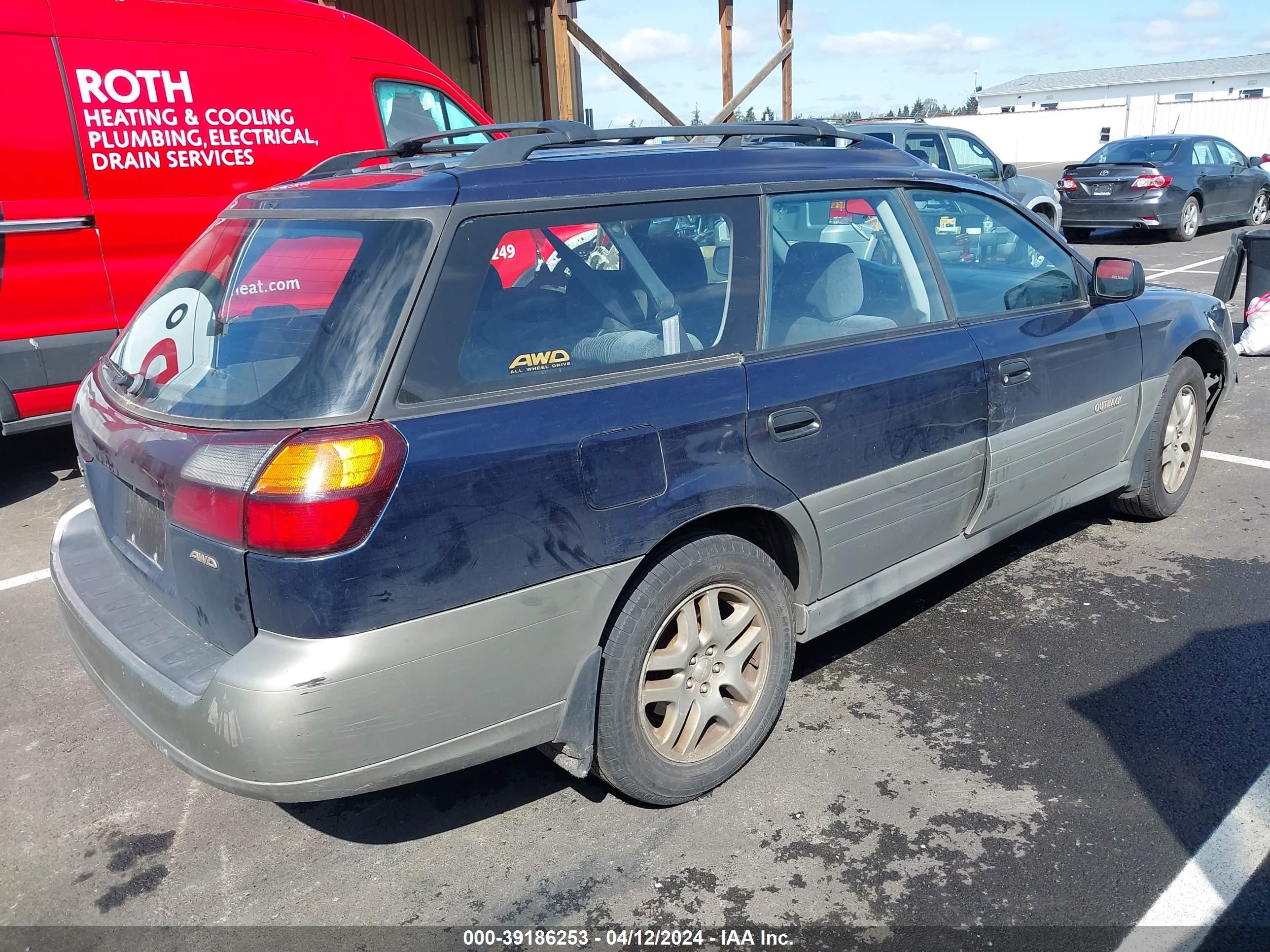 Photo 3 VIN: 4S3BH665226660015 - SUBARU OUTBACK 