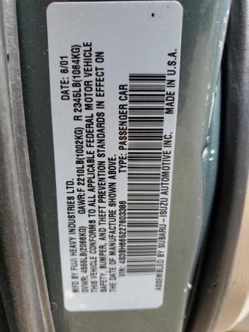 Photo 12 VIN: 4S3BH665227603386 - SUBARU LEGACY OUT 