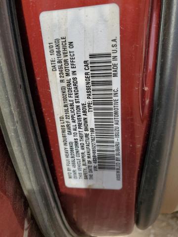 Photo 11 VIN: 4S3BH665227627199 - SUBARU LEGACY 