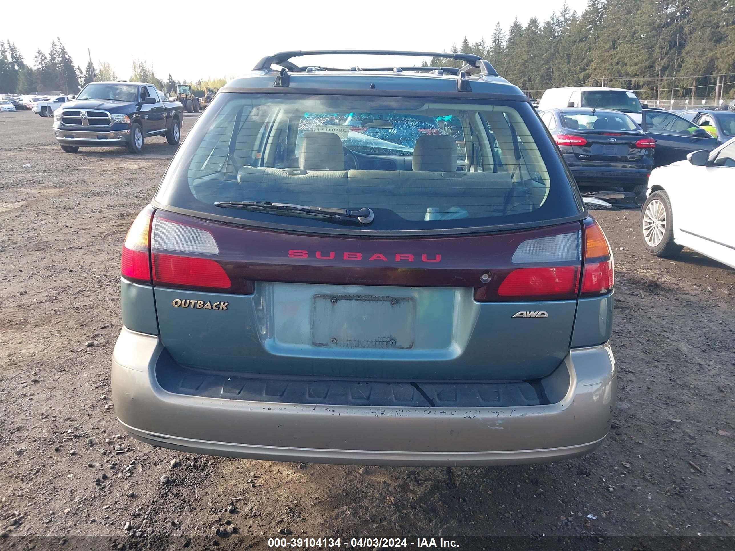 Photo 16 VIN: 4S3BH665317612287 - SUBARU OUTBACK 