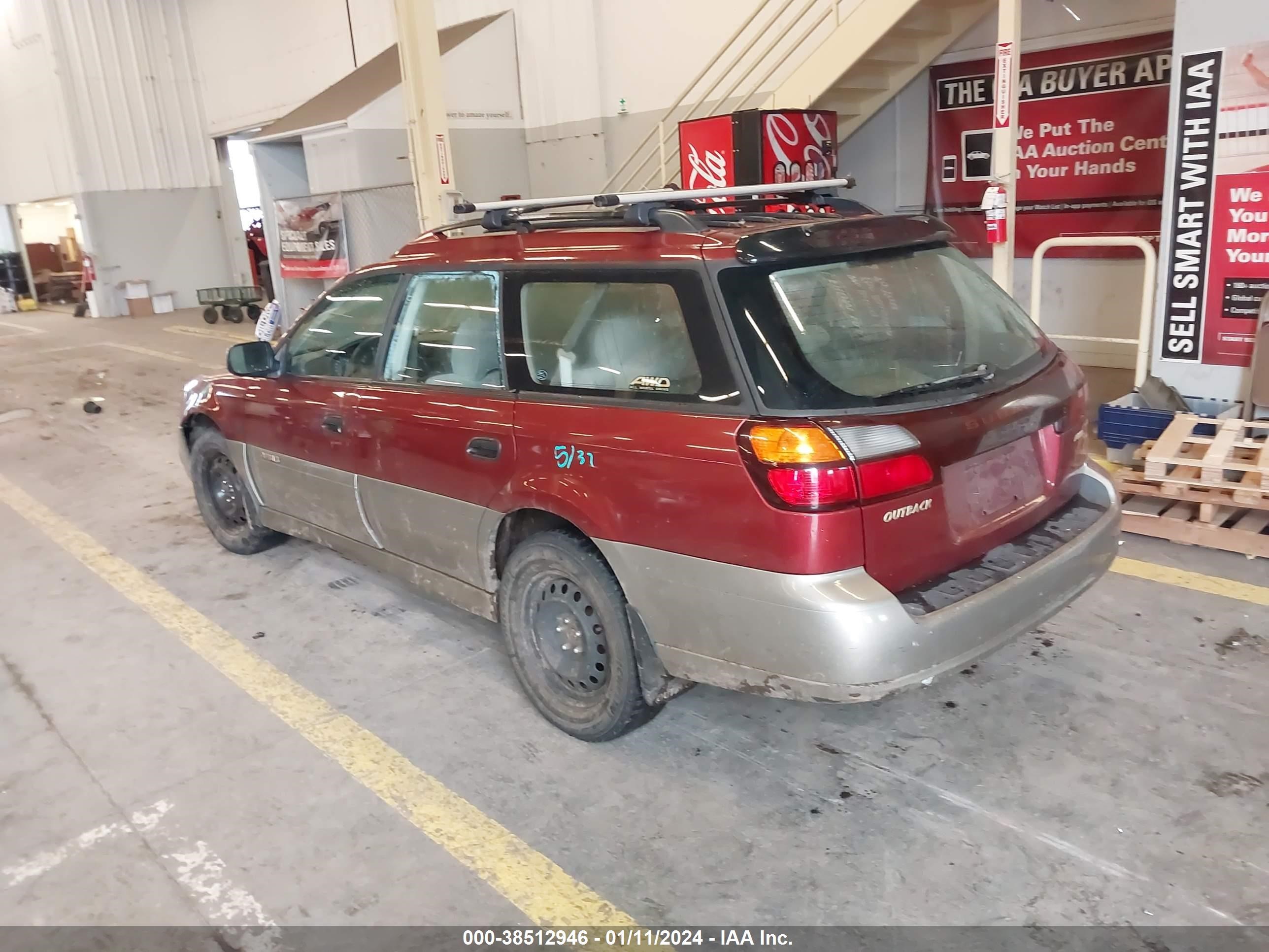 Photo 2 VIN: 4S3BH665427613269 - SUBARU LEGACY 