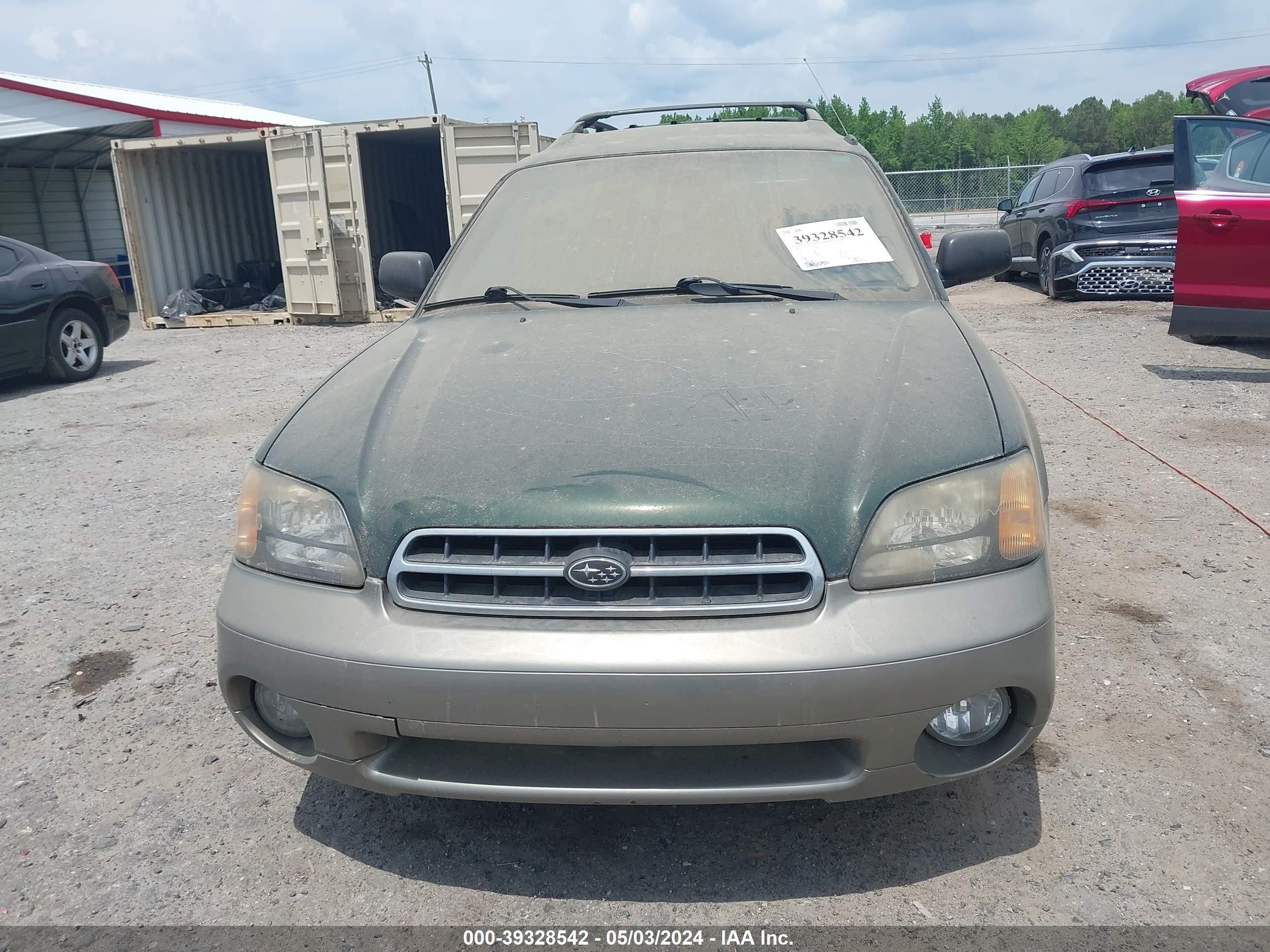 Photo 5 VIN: 4S3BH6654Y7631862 - SUBARU OUTBACK 