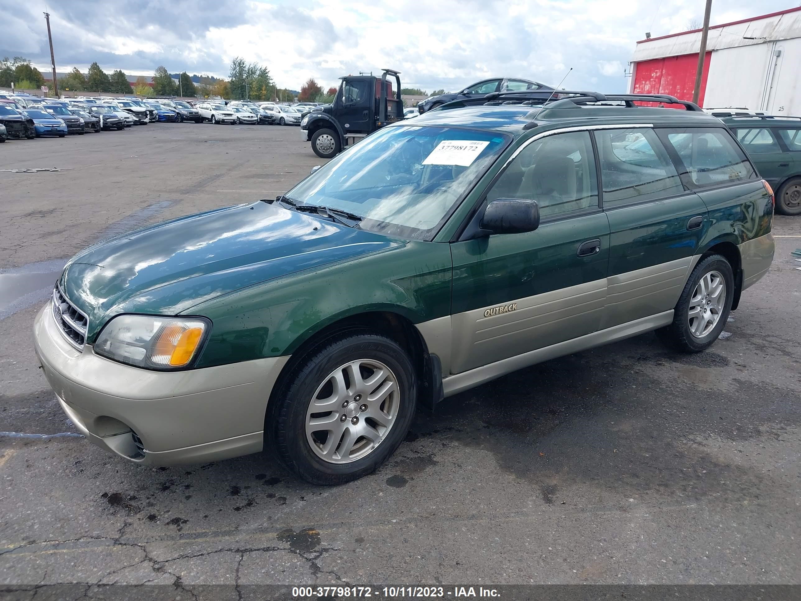 Photo 1 VIN: 4S3BH6654Y7667020 - SUBARU OUTBACK 