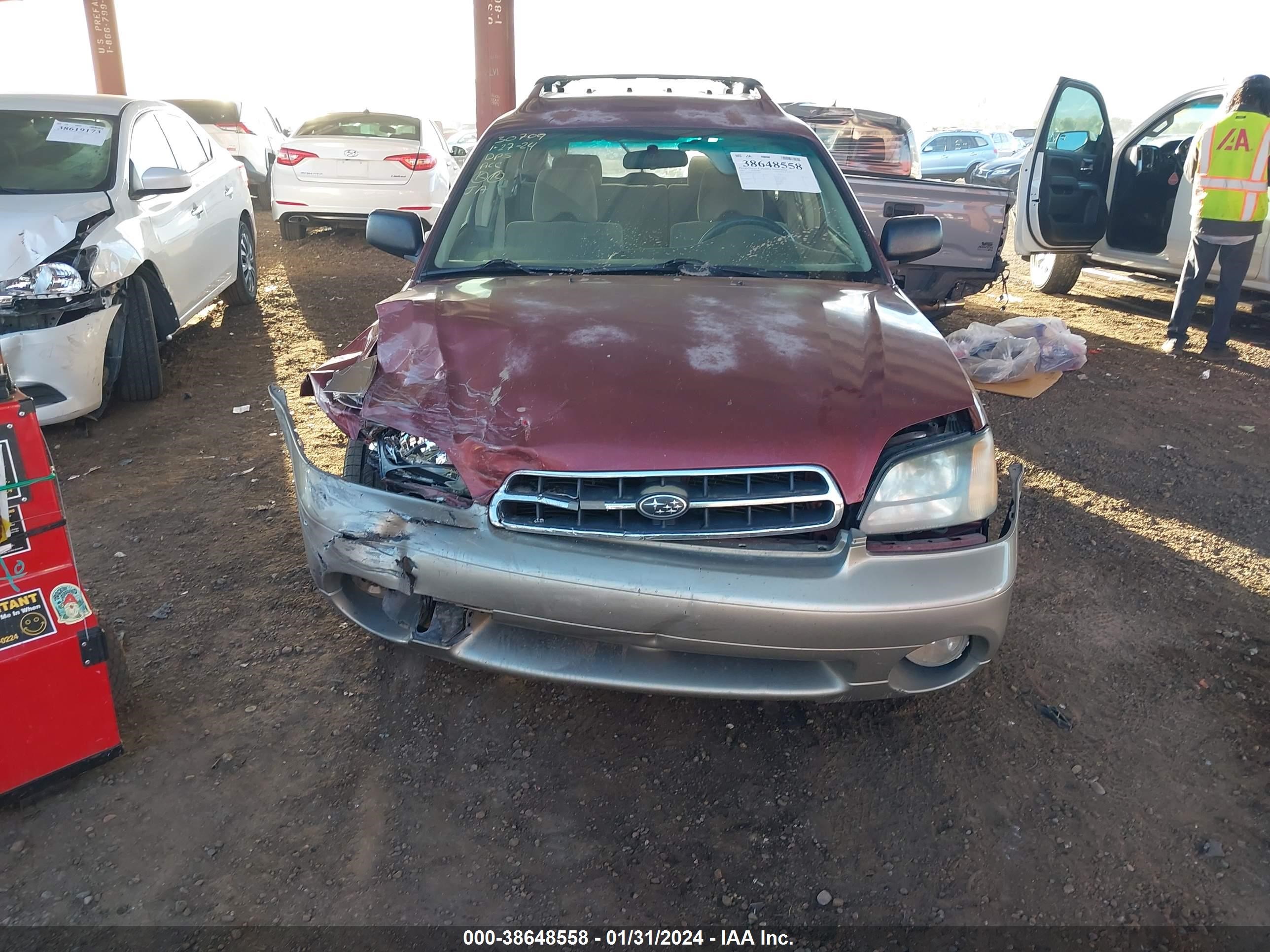 Photo 12 VIN: 4S3BH665527651285 - SUBARU LEGACY 