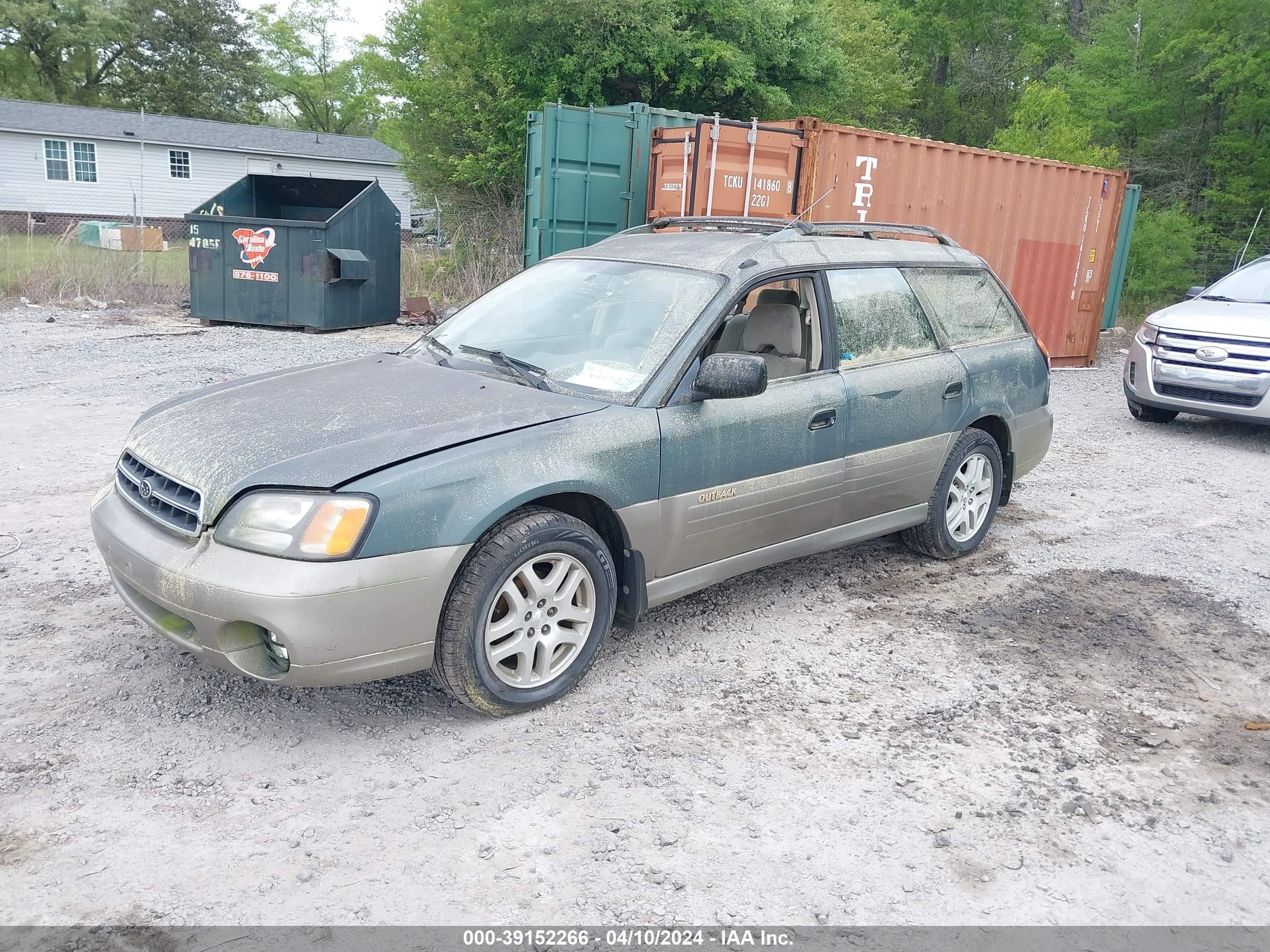 Photo 1 VIN: 4S3BH6655Y6606927 - SUBARU OUTBACK 