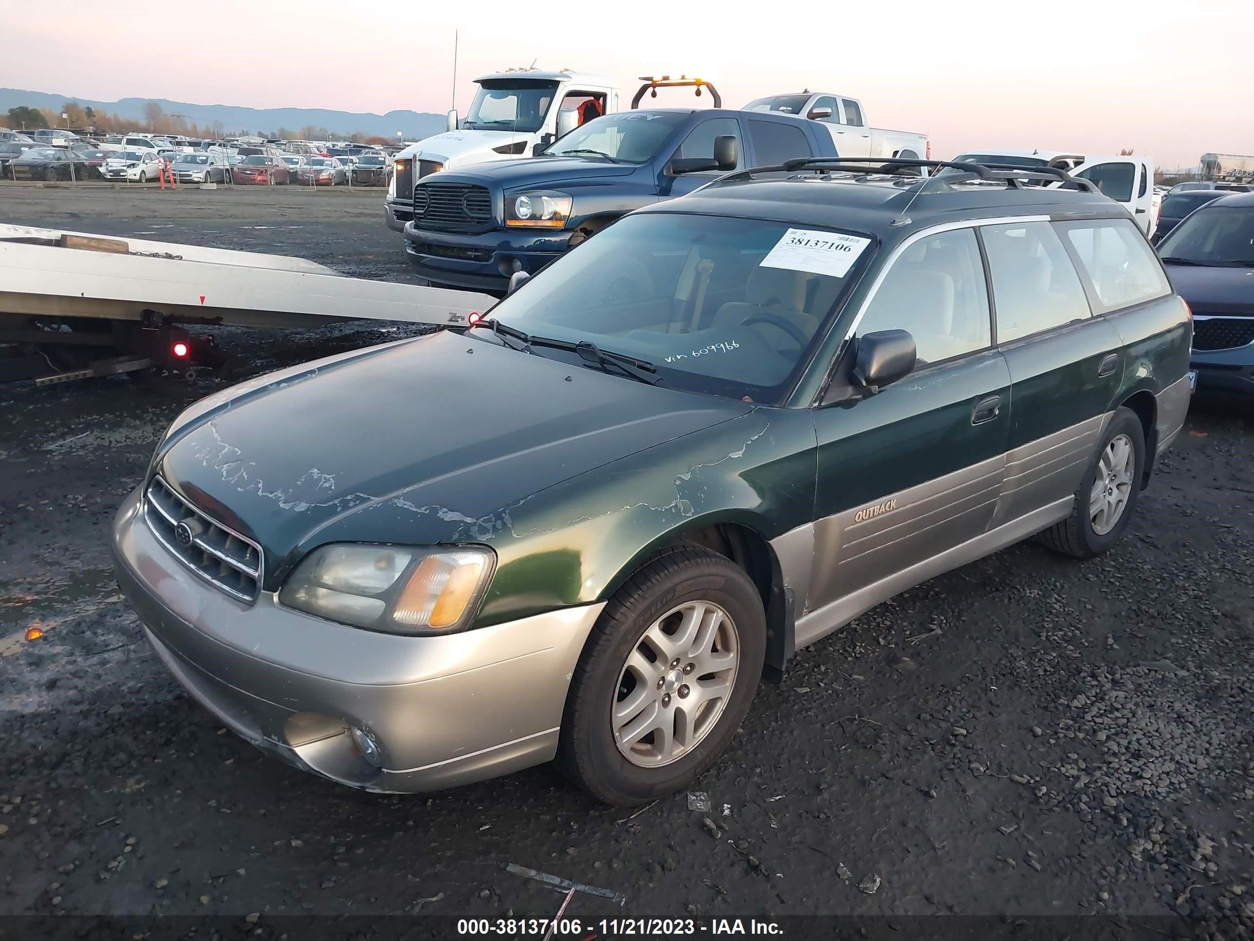 Photo 1 VIN: 4S3BH6655Y7609966 - SUBARU OUTBACK 