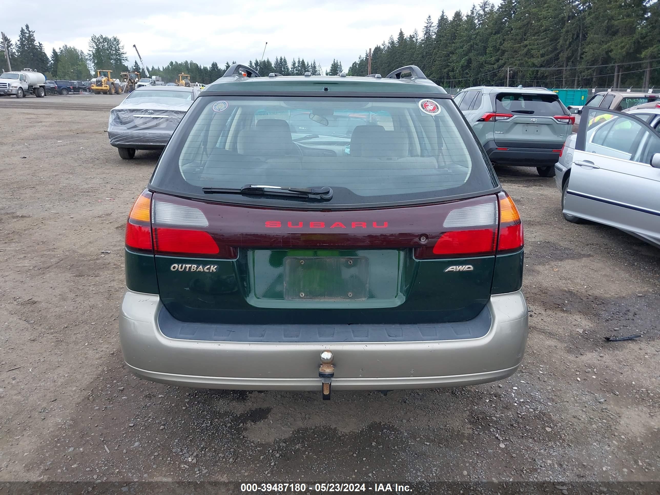 Photo 16 VIN: 4S3BH6656Y7605909 - SUBARU OUTBACK 