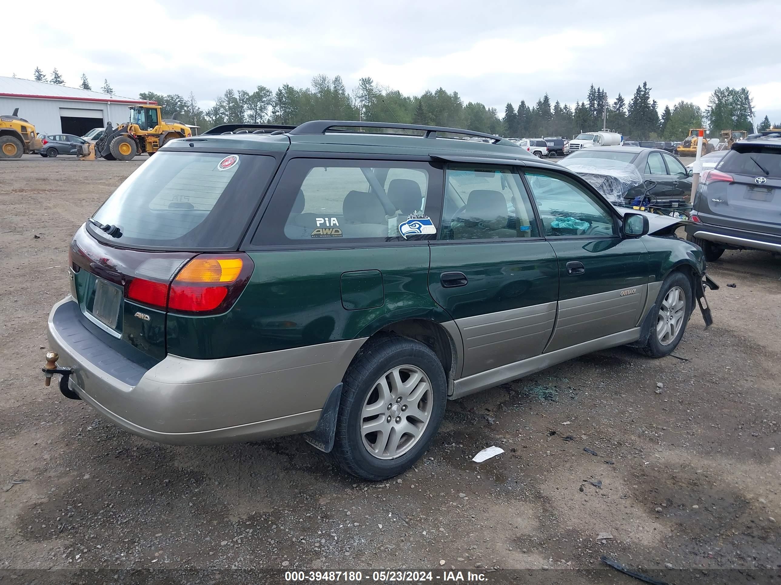 Photo 3 VIN: 4S3BH6656Y7605909 - SUBARU OUTBACK 