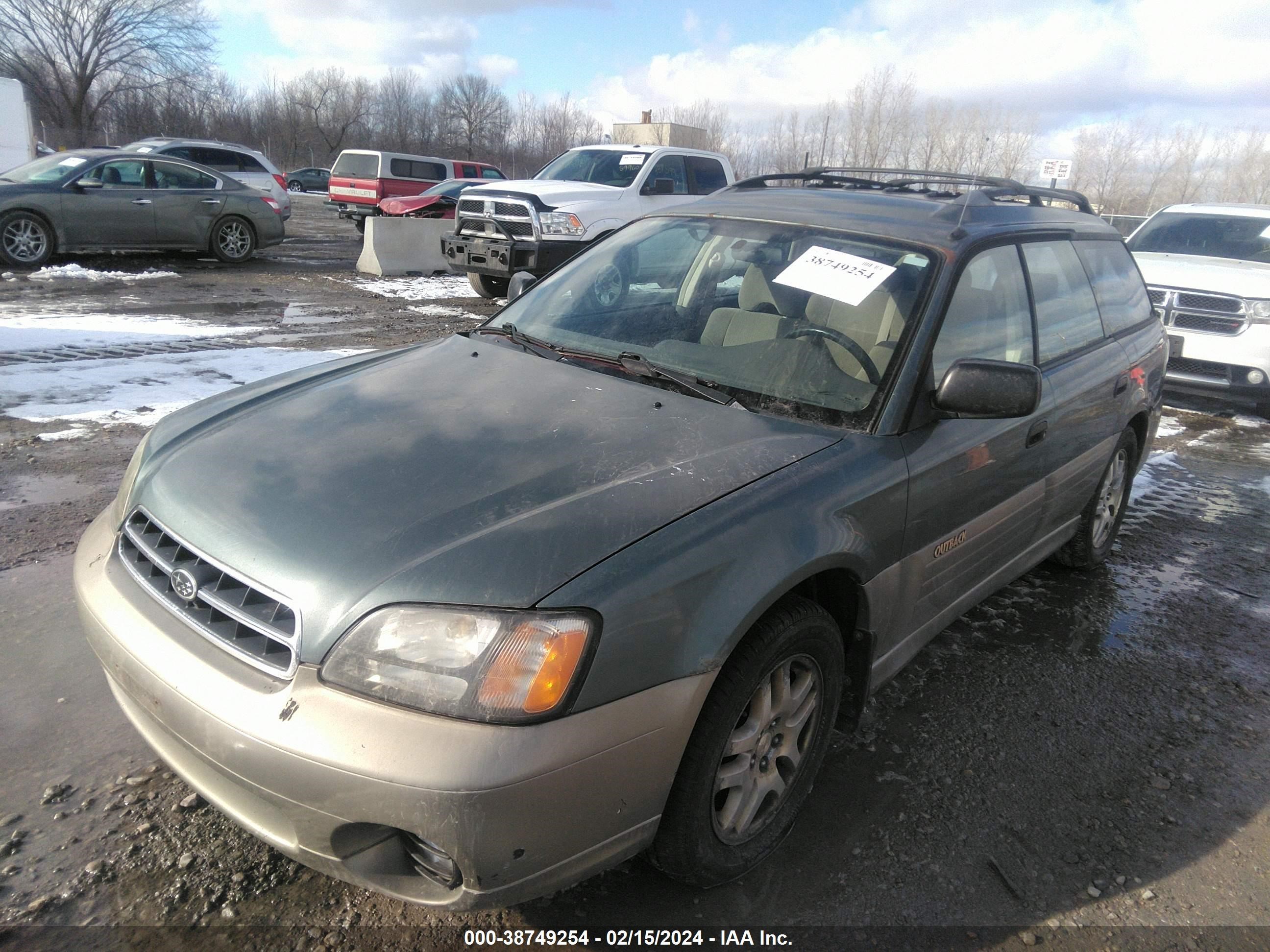 Photo 1 VIN: 4S3BH6657Y7648610 - SUBARU OUTBACK 