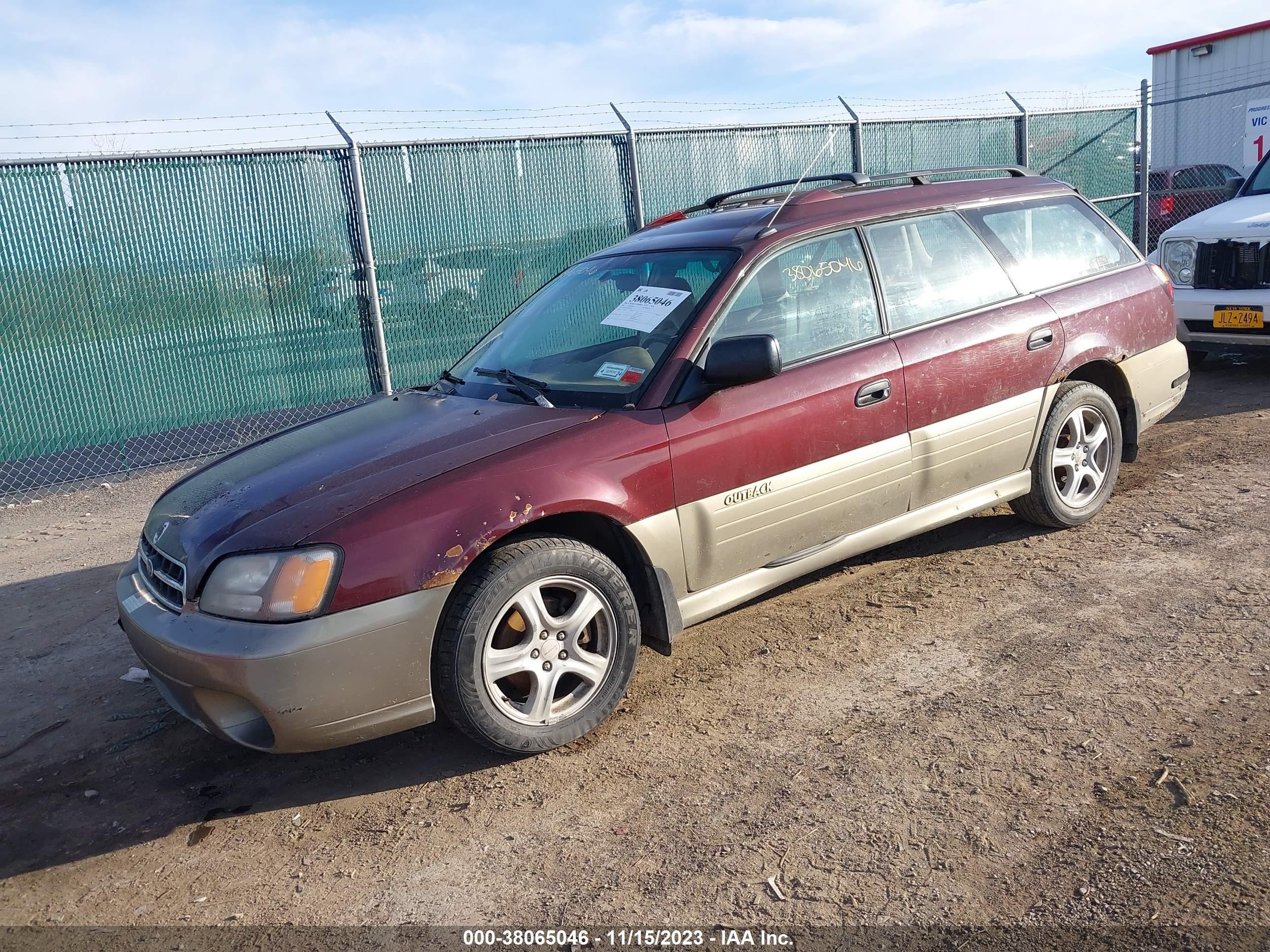 Photo 1 VIN: 4S3BH6658Y7668462 - SUBARU OUTBACK 