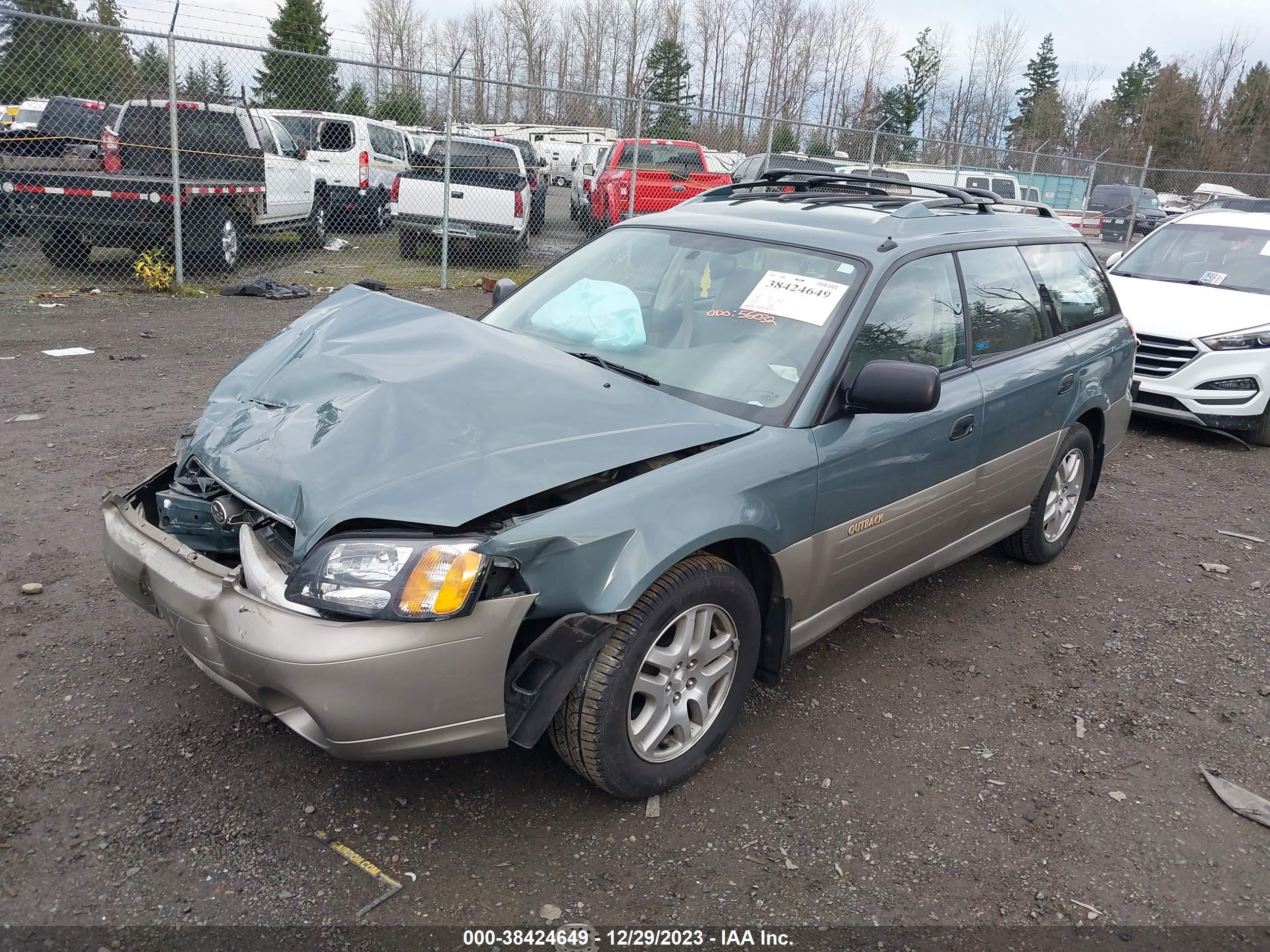 Photo 1 VIN: 4S3BH665917663194 - SUBARU LEGACY 