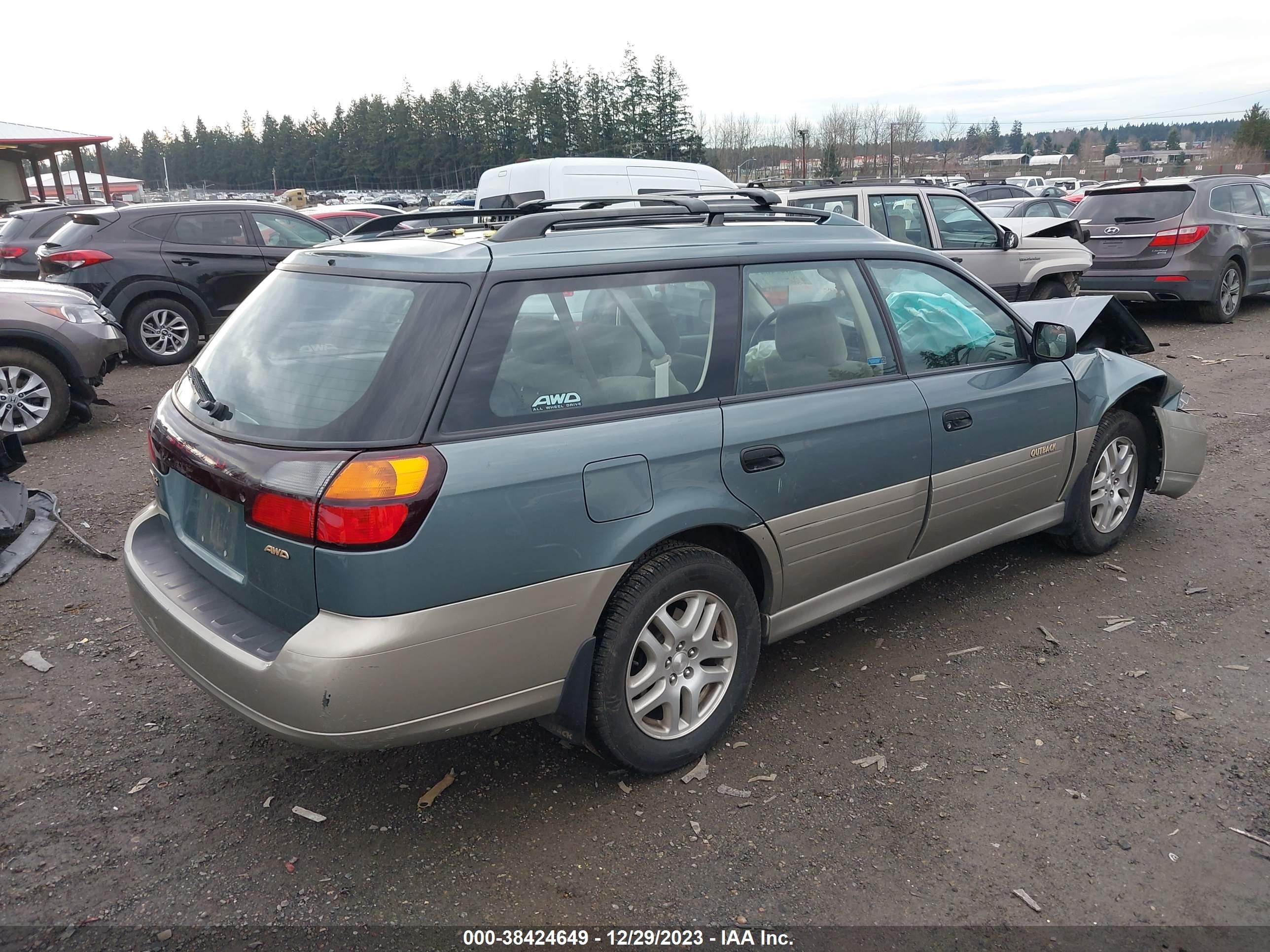 Photo 3 VIN: 4S3BH665917663194 - SUBARU LEGACY 