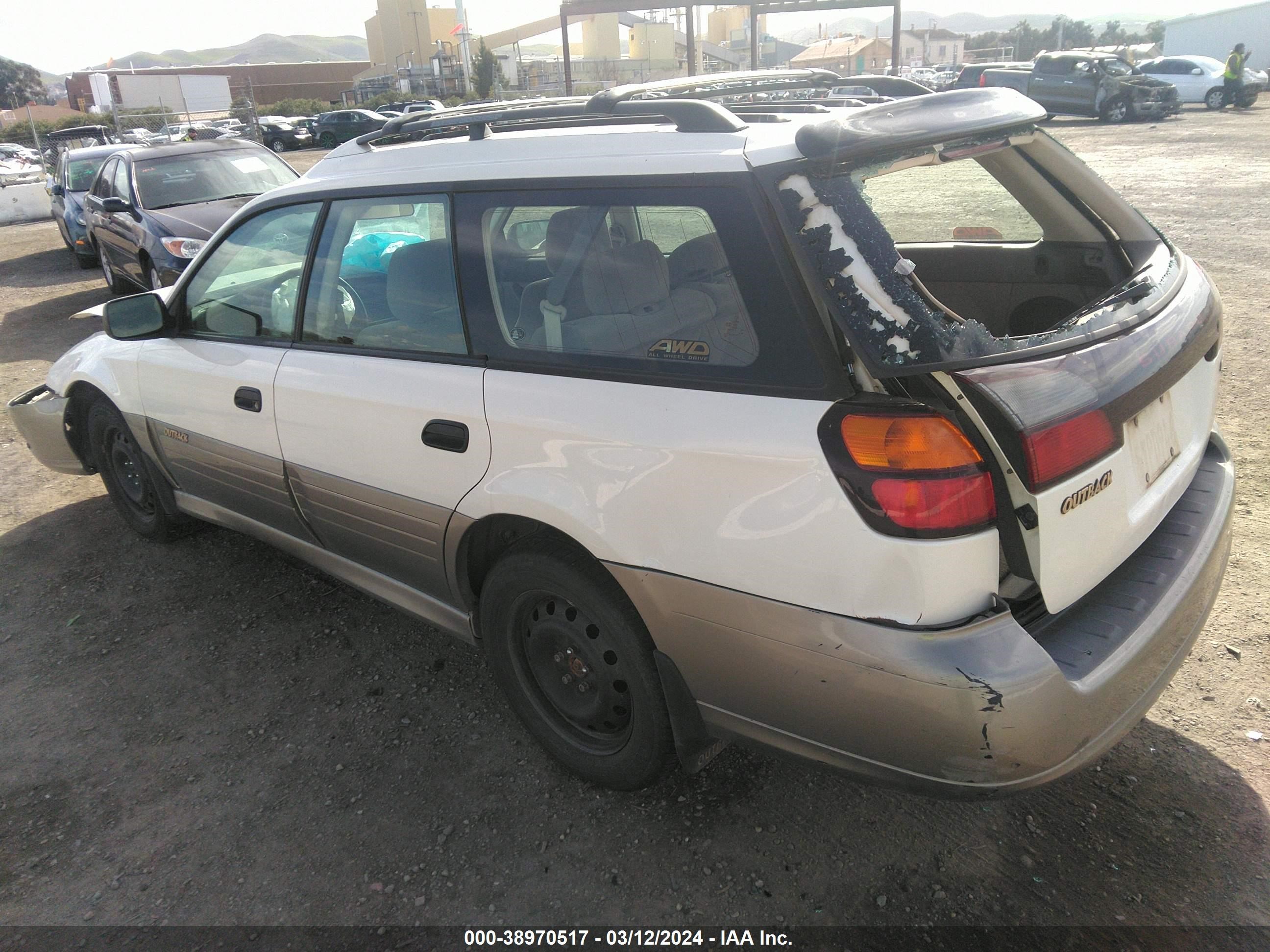 Photo 2 VIN: 4S3BH665937640811 - SUBARU OUTBACK 