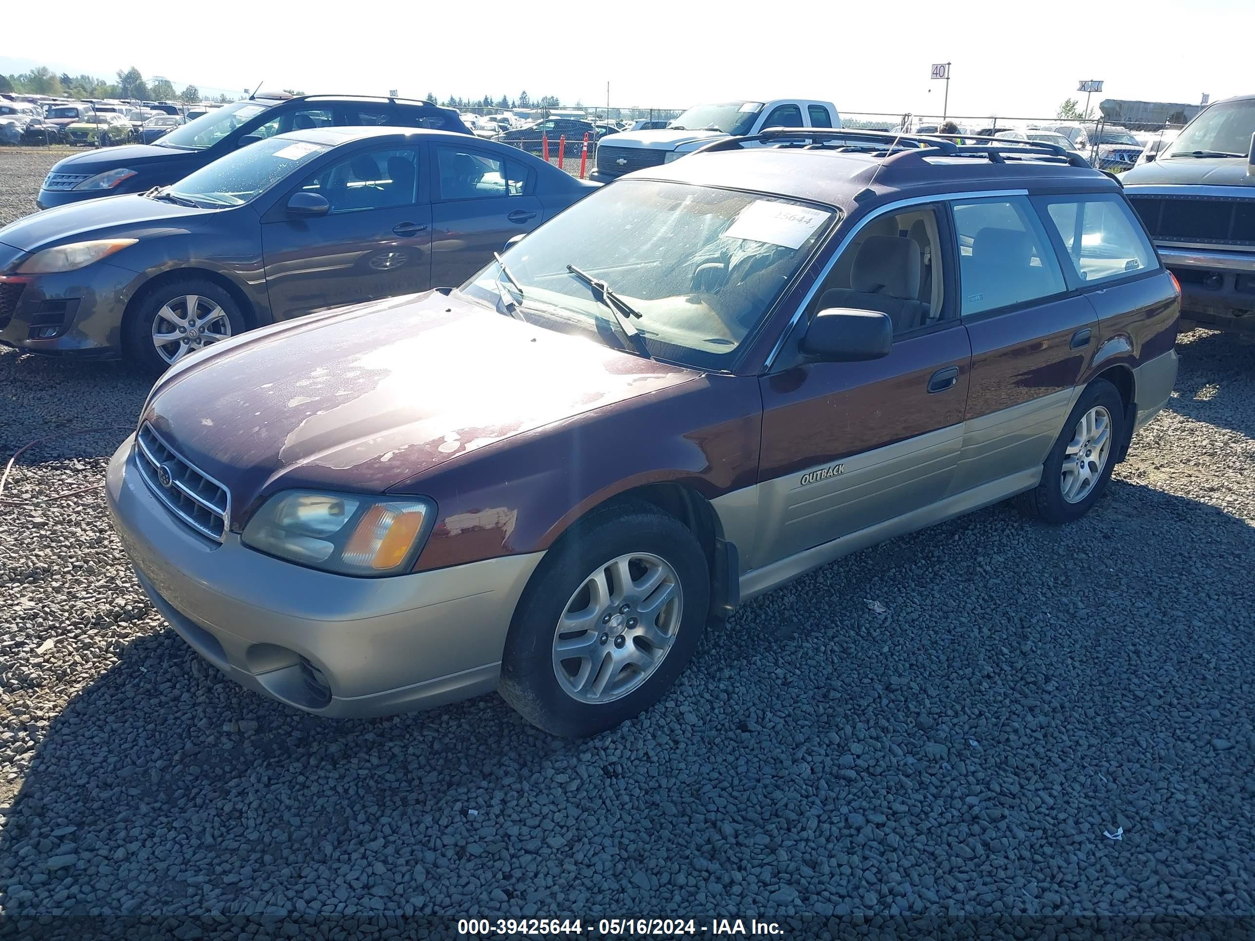 Photo 1 VIN: 4S3BH6659Y7644753 - SUBARU OUTBACK 