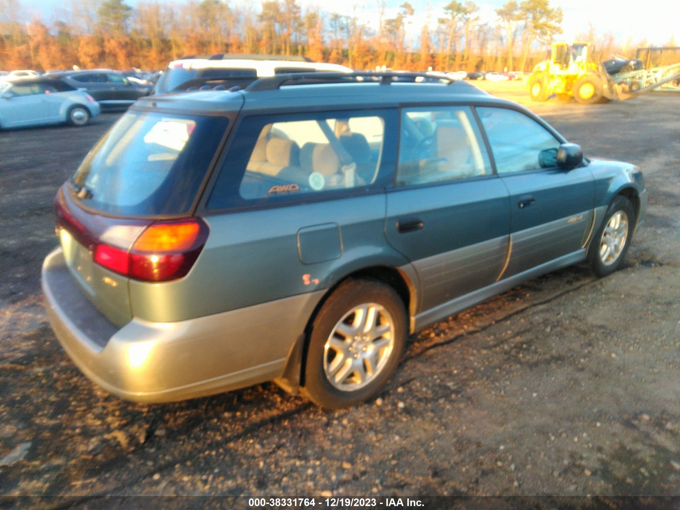 Photo 3 VIN: 4S3BH665X16654395 - SUBARU LEGACY 