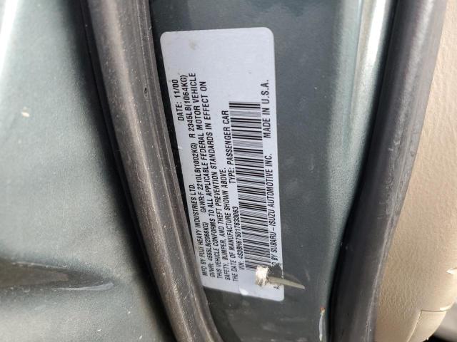 Photo 11 VIN: 4S3BH675017633063 - SUBARU LEGACY 