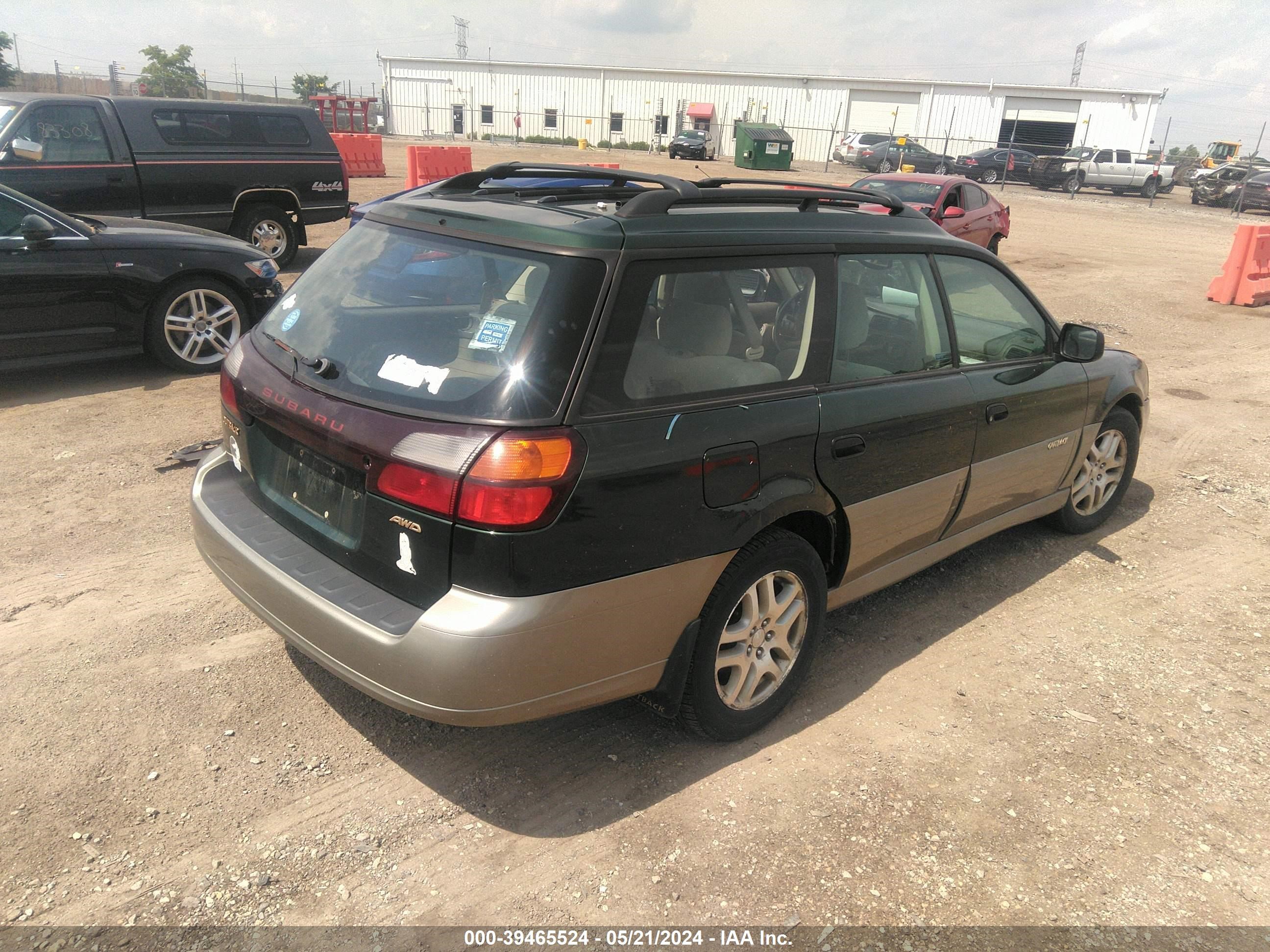 Photo 3 VIN: 4S3BH675117646128 - SUBARU OUTBACK 