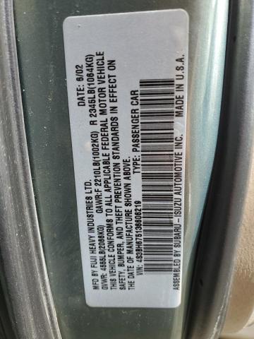 Photo 11 VIN: 4S3BH675136606219 - SUBARU LEGACY 