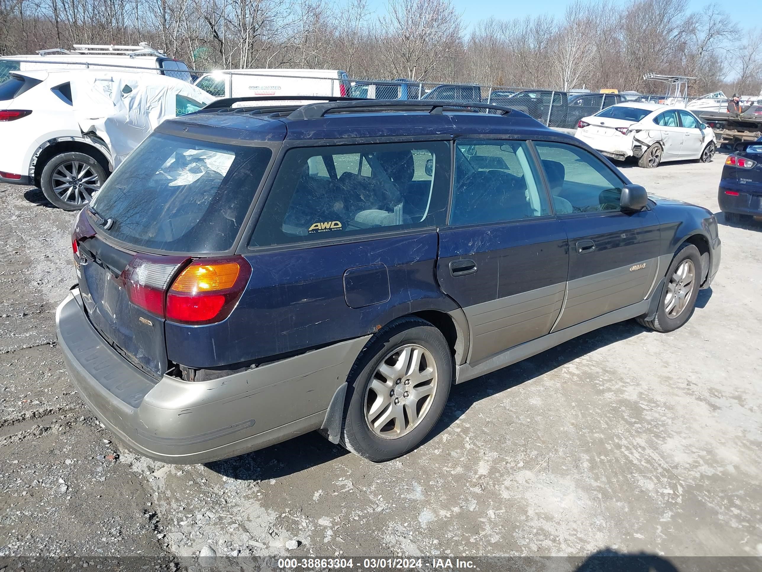 Photo 3 VIN: 4S3BH675137603654 - SUBARU OUTBACK 