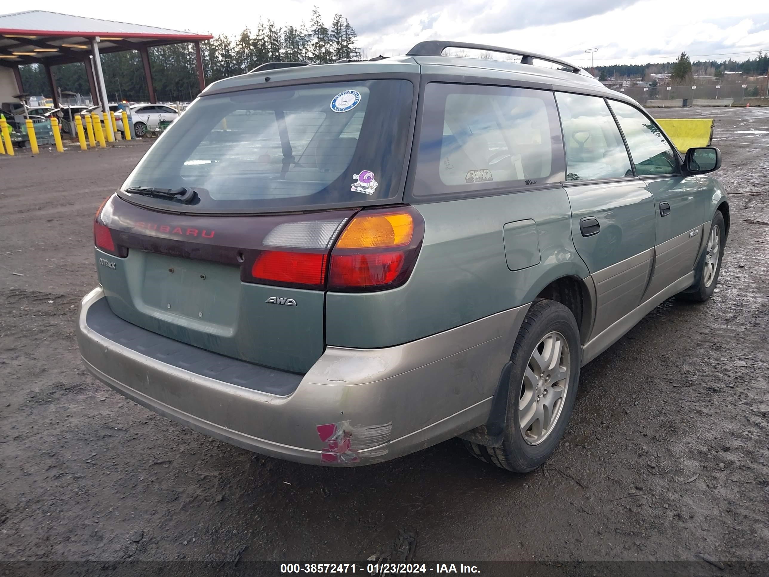 Photo 3 VIN: 4S3BH675147600531 - SUBARU OUTBACK 