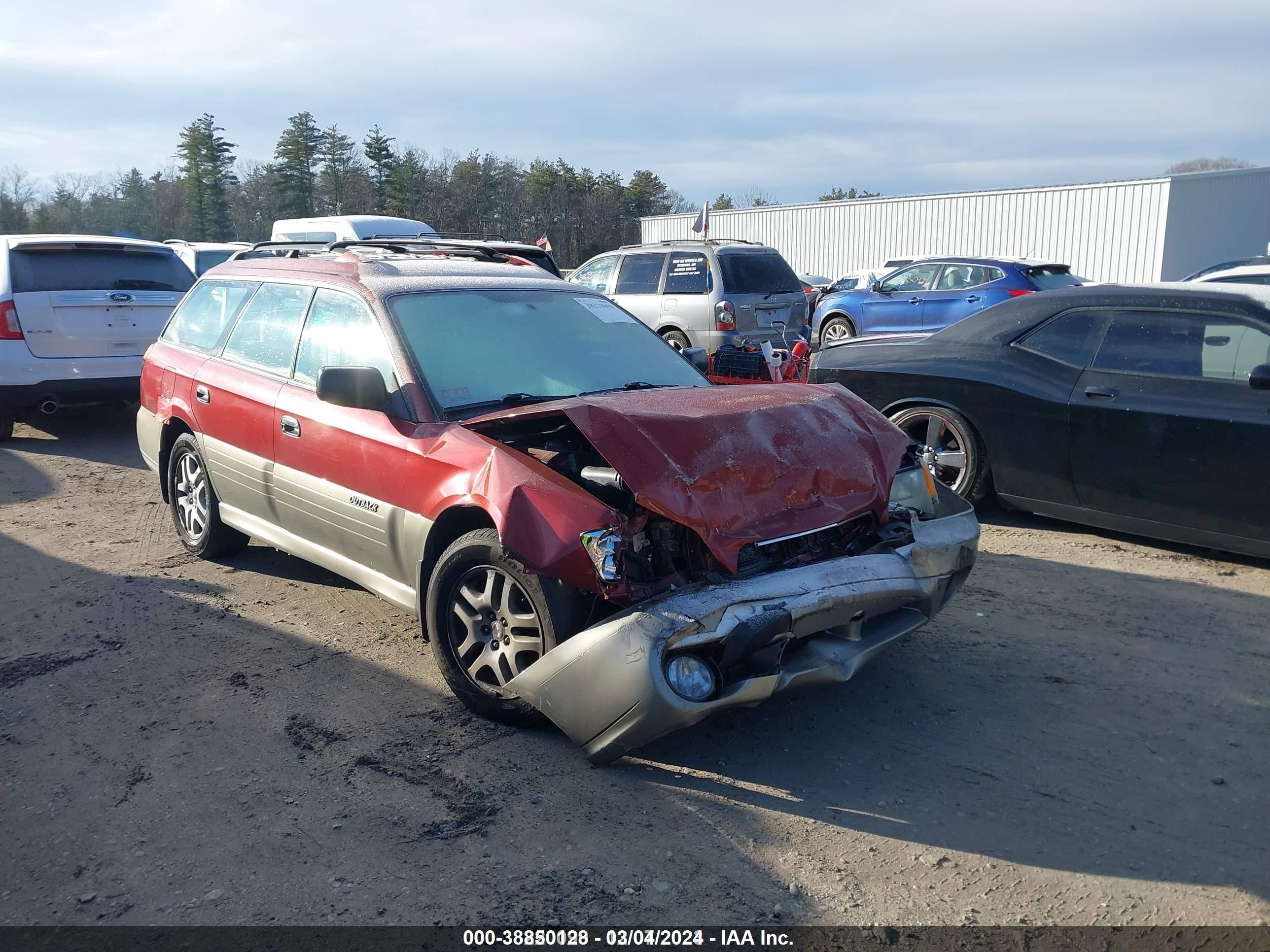 Photo 1 VIN: 4S3BH675147636297 - SUBARU OUTBACK 