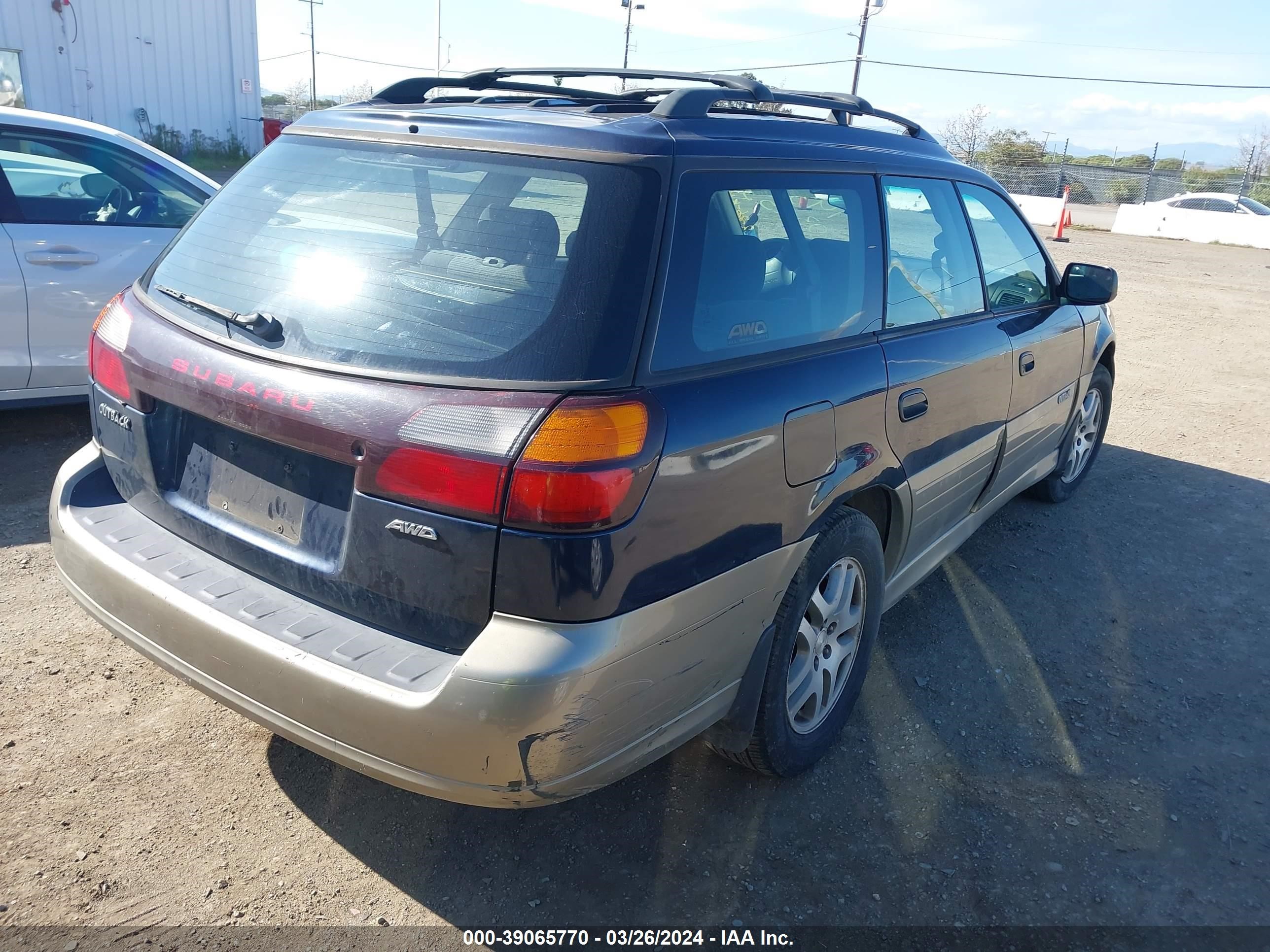 Photo 3 VIN: 4S3BH675147641094 - SUBARU OUTBACK 