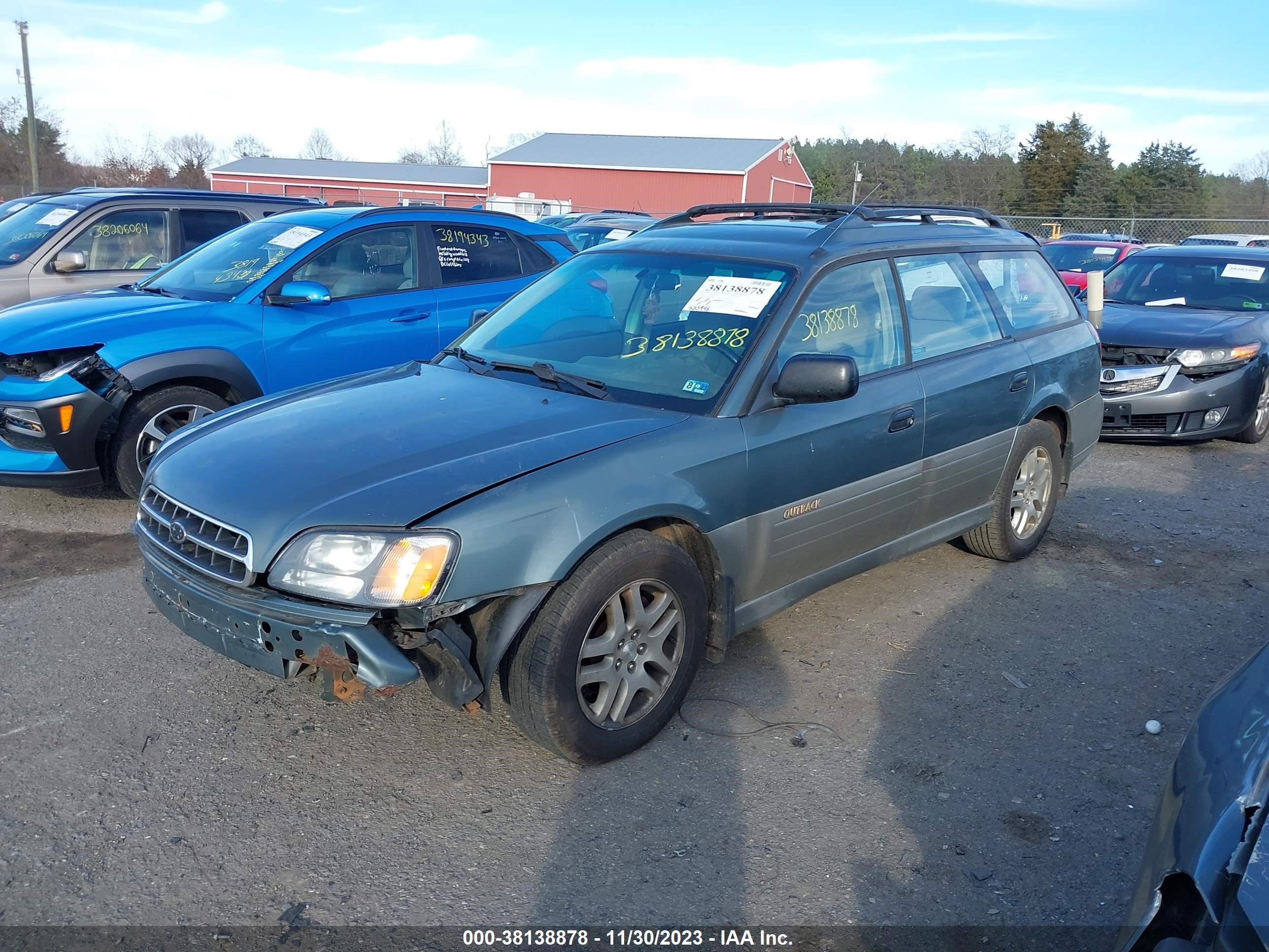 Photo 1 VIN: 4S3BH675217604938 - SUBARU LEGACY 