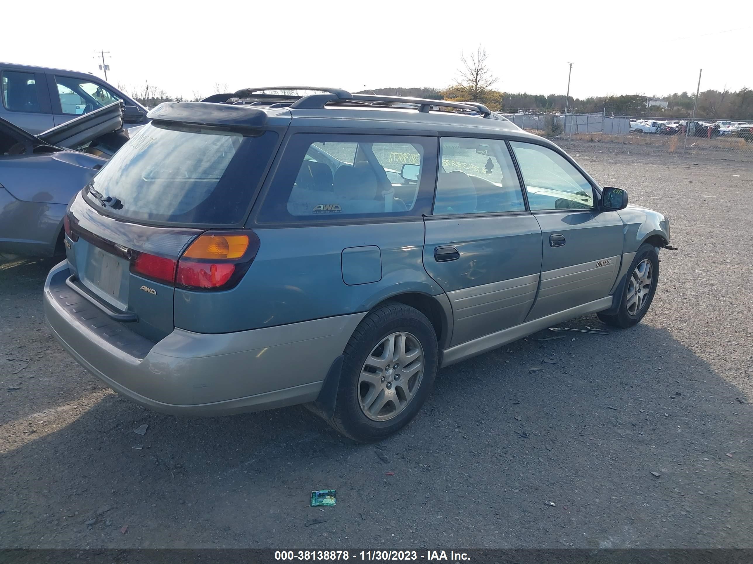 Photo 3 VIN: 4S3BH675217604938 - SUBARU LEGACY 