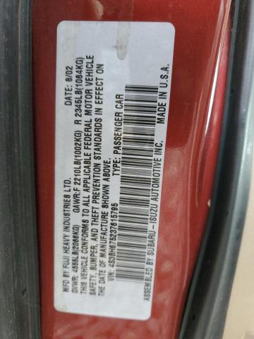 Photo 11 VIN: 4S3BH675237615795 - SUBARU LEGACY 