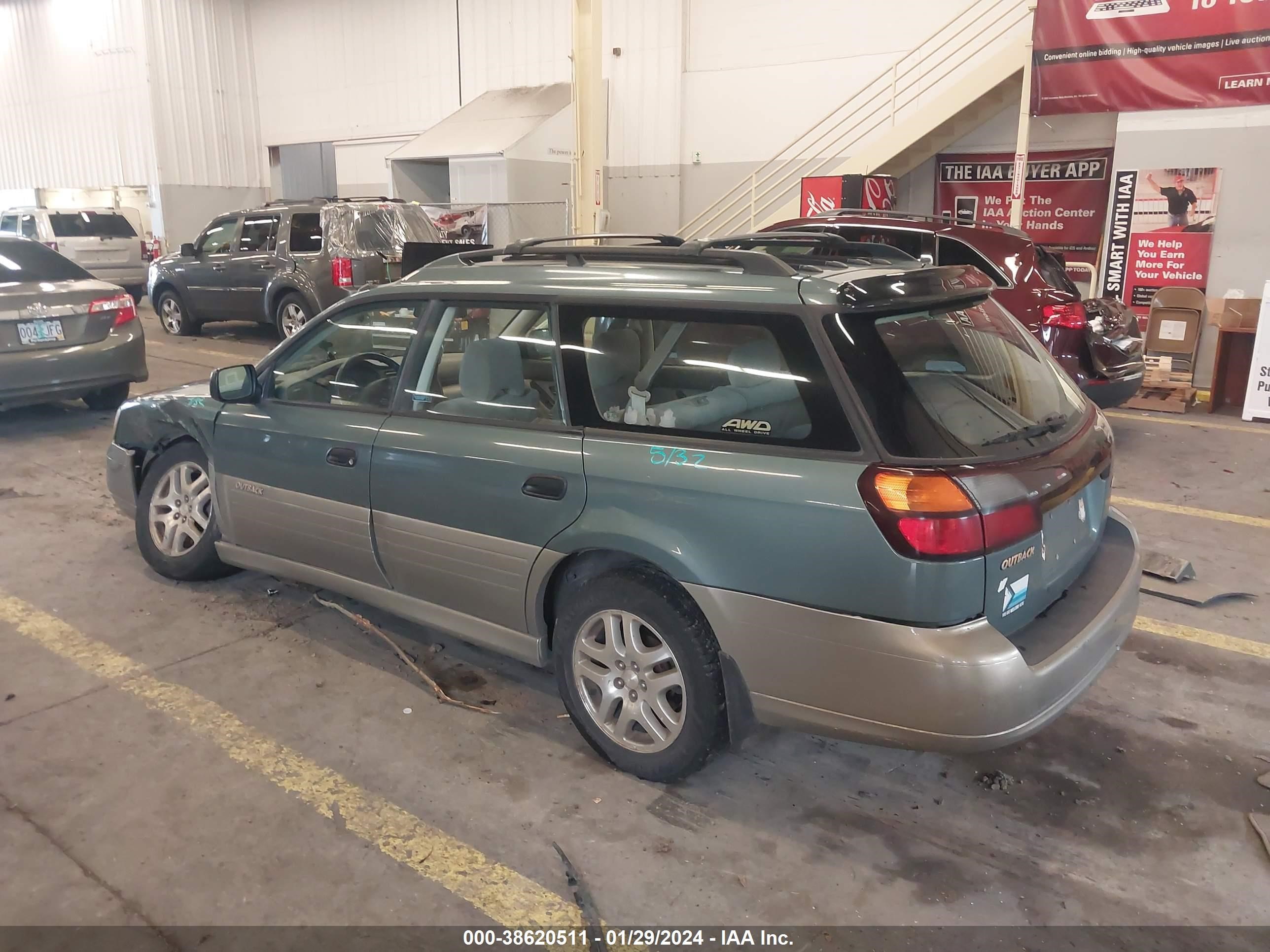 Photo 2 VIN: 4S3BH675317653971 - SUBARU OUTBACK 