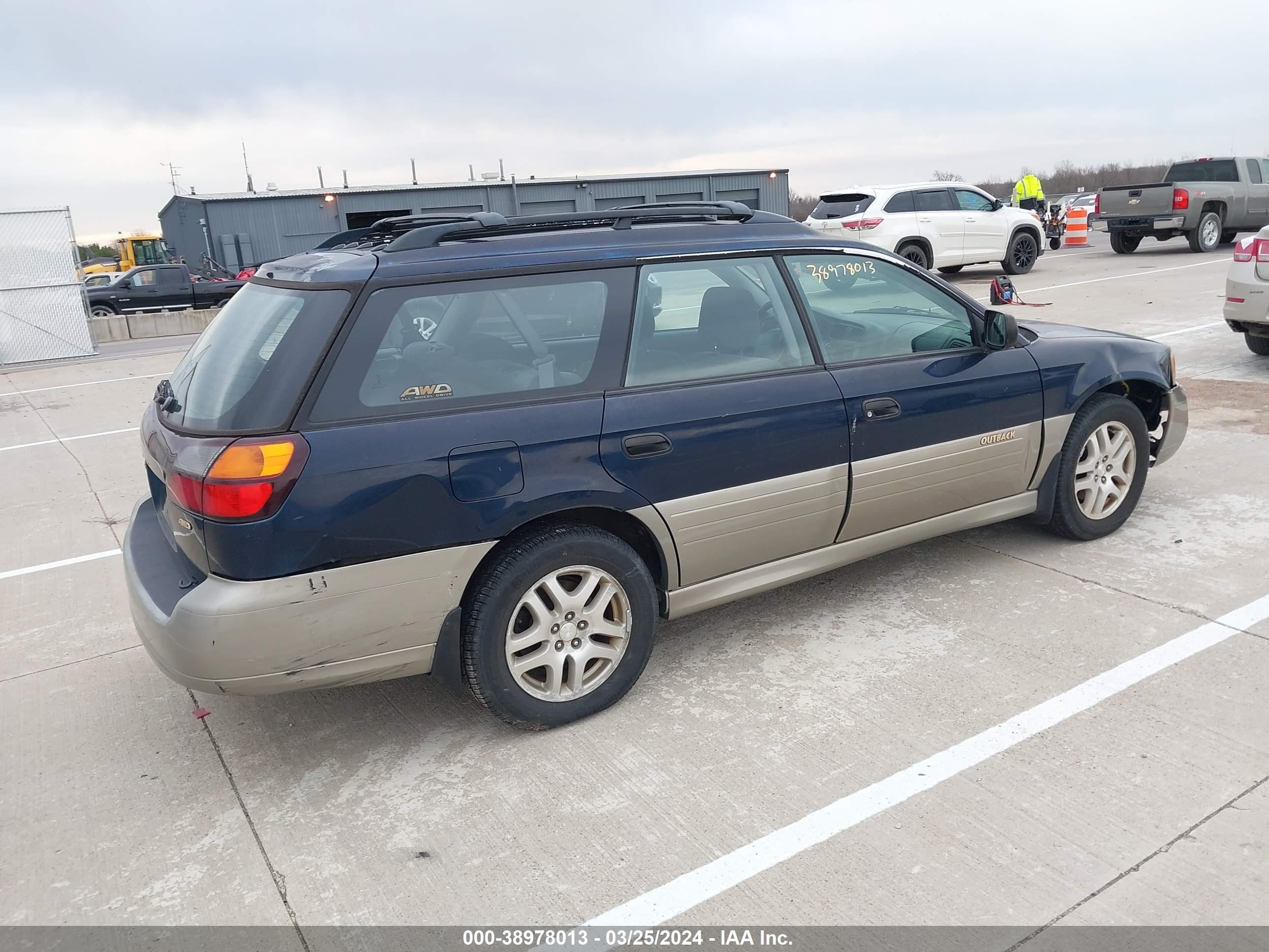 Photo 3 VIN: 4S3BH675326600923 - SUBARU OUTBACK 