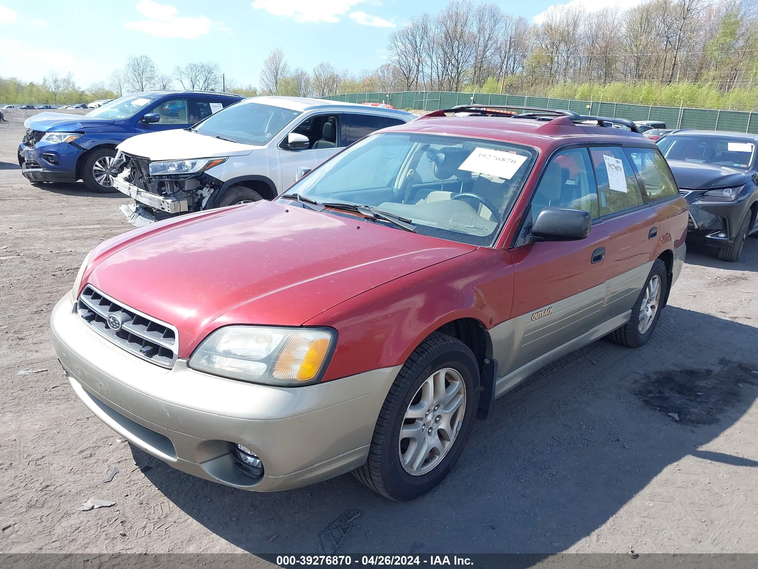 Photo 1 VIN: 4S3BH675327628652 - SUBARU OUTBACK 