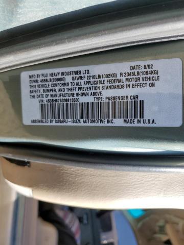 Photo 11 VIN: 4S3BH675336613530 - SUBARU LEGACY 