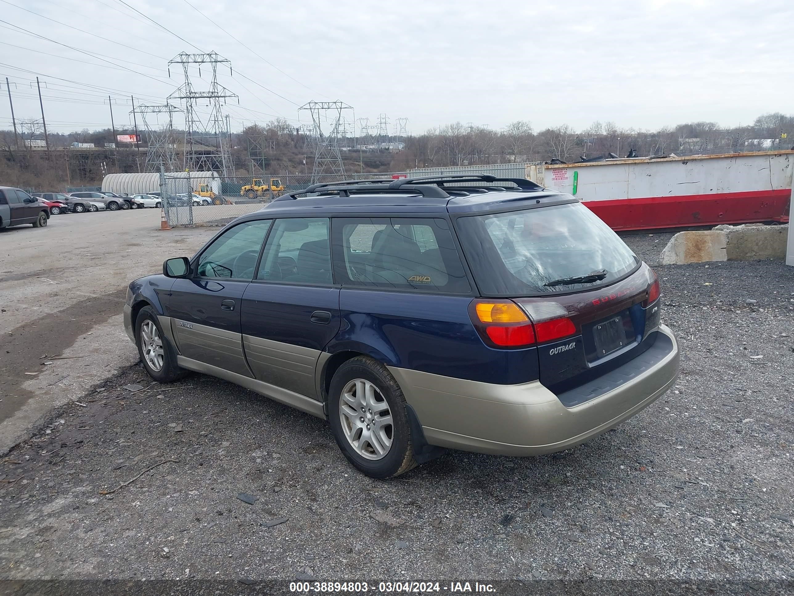 Photo 2 VIN: 4S3BH675347629271 - SUBARU OUTBACK 