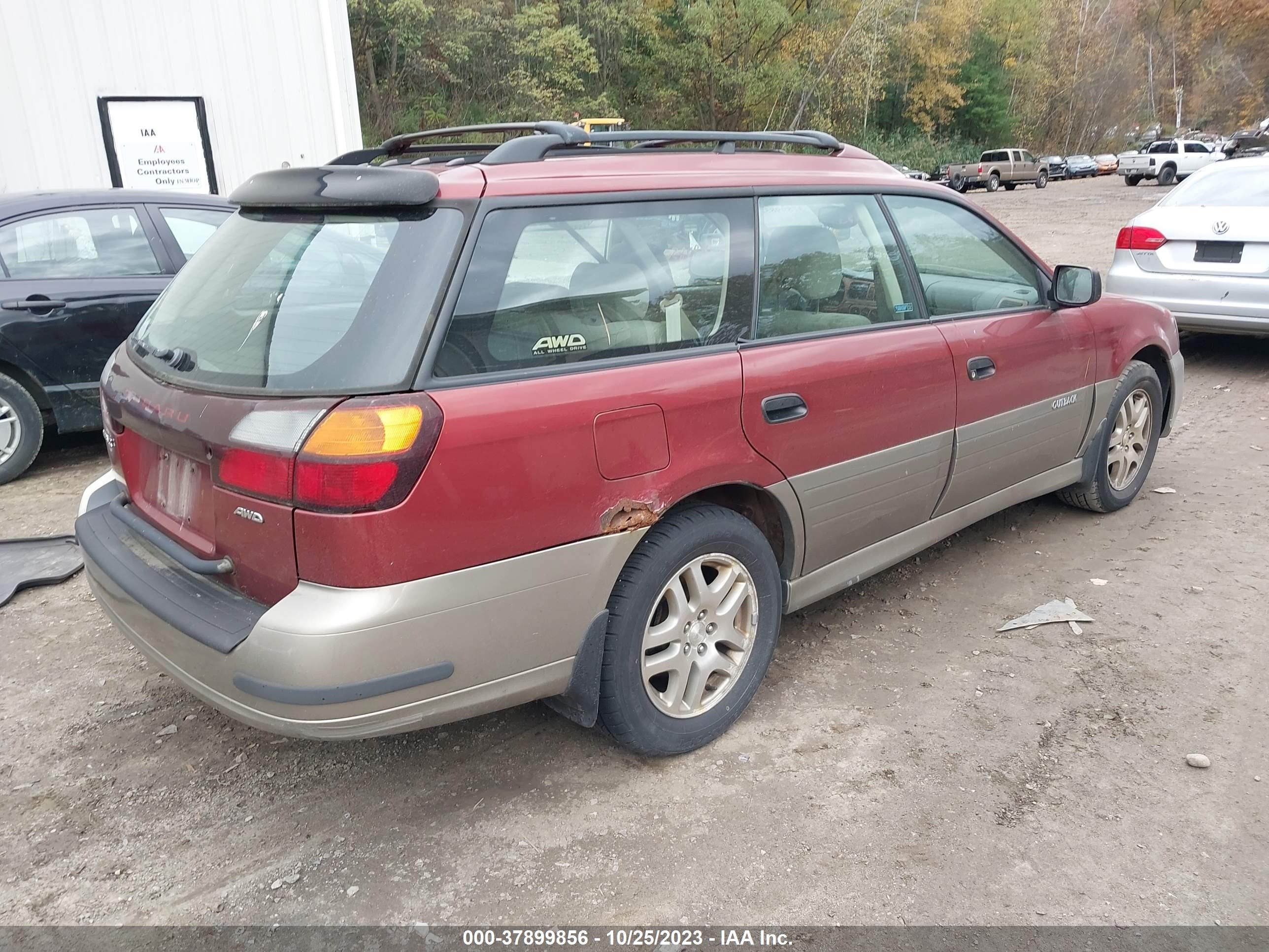 Photo 3 VIN: 4S3BH675447609899 - SUBARU LEGACY 