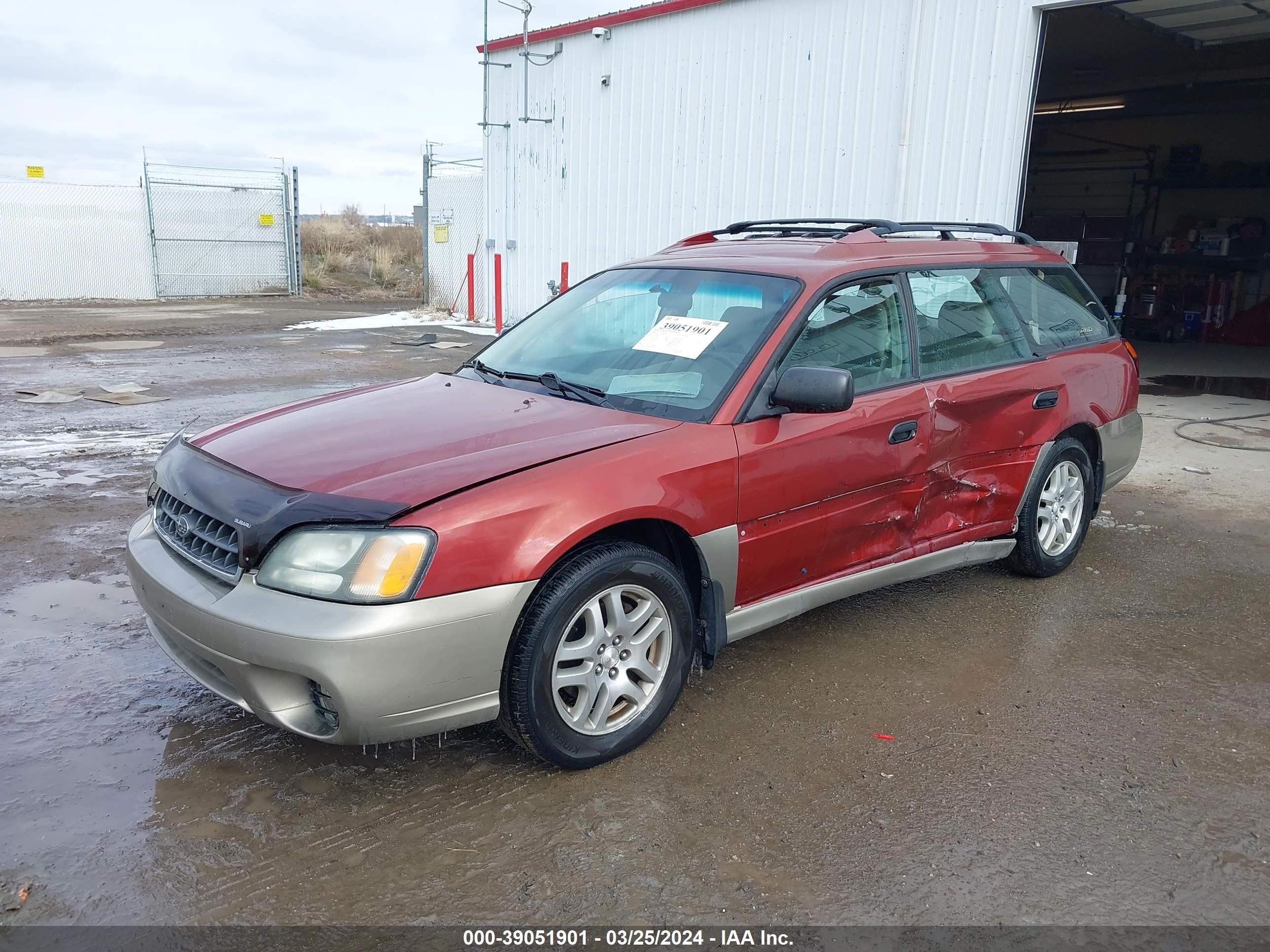 Photo 1 VIN: 4S3BH675447646676 - SUBARU OUTBACK 