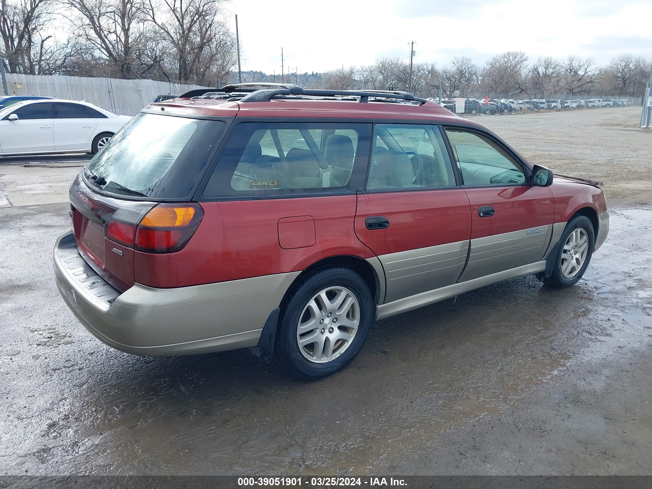 Photo 3 VIN: 4S3BH675447646676 - SUBARU OUTBACK 