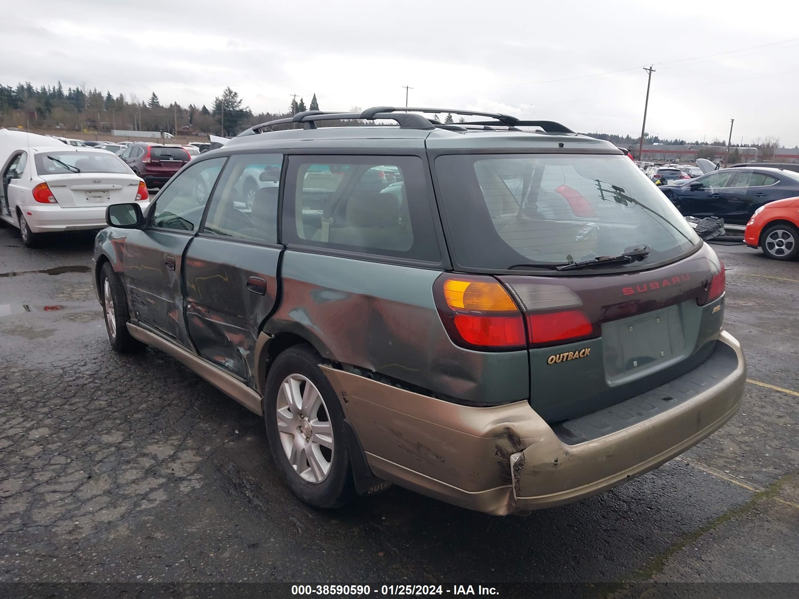 Photo 2 VIN: 4S3BH6754Y6602978 - SUBARU OUTBACK 