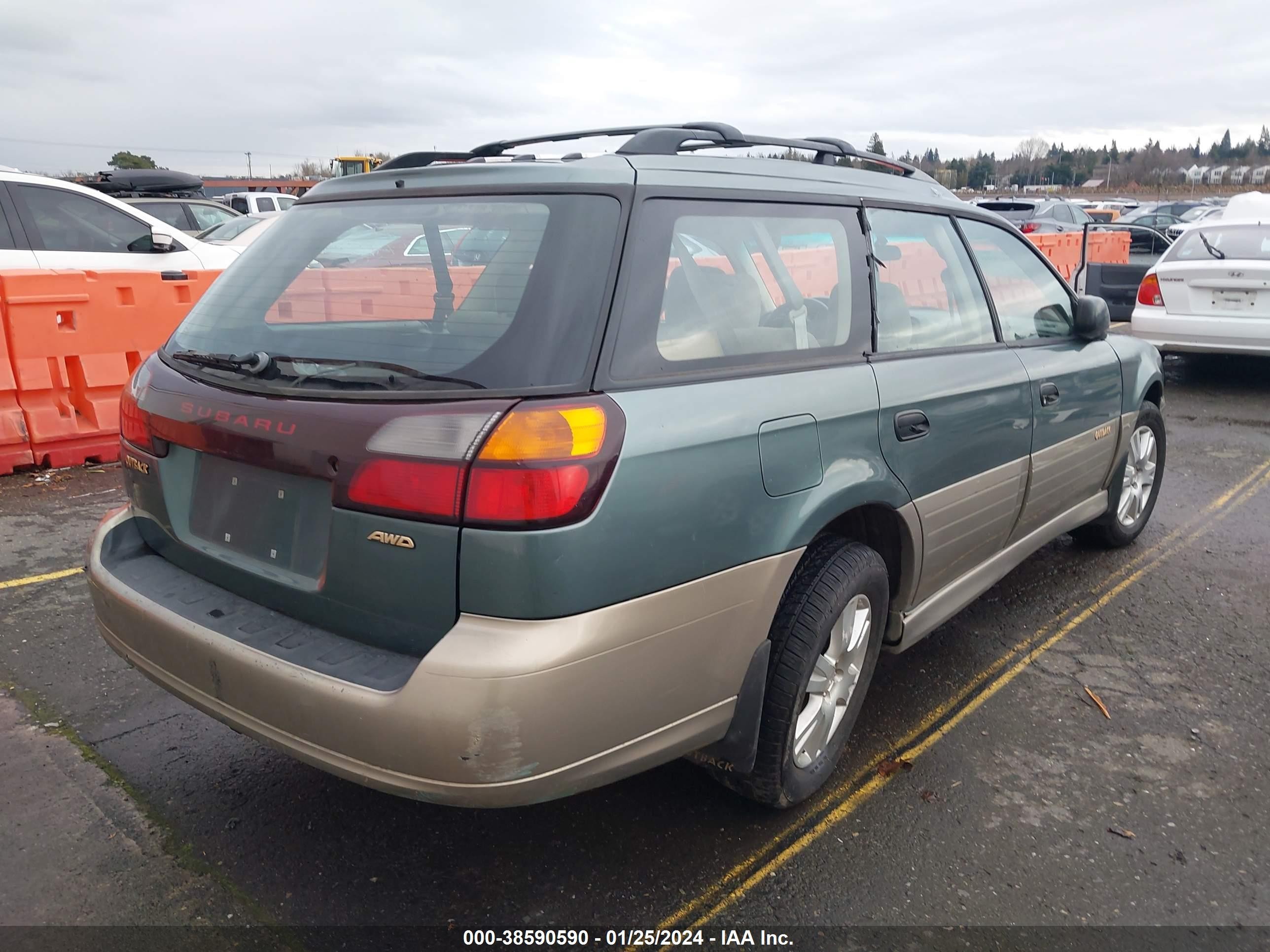 Photo 3 VIN: 4S3BH6754Y6602978 - SUBARU OUTBACK 