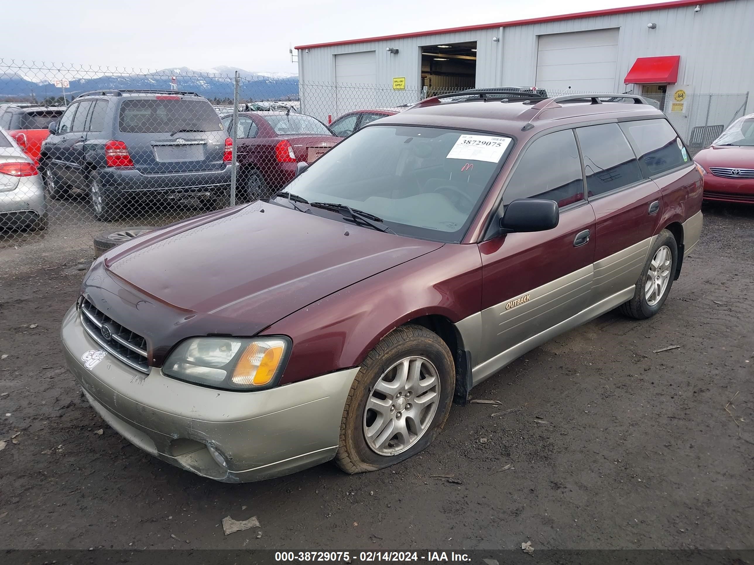 Photo 1 VIN: 4S3BH675617642222 - SUBARU OUTBACK 