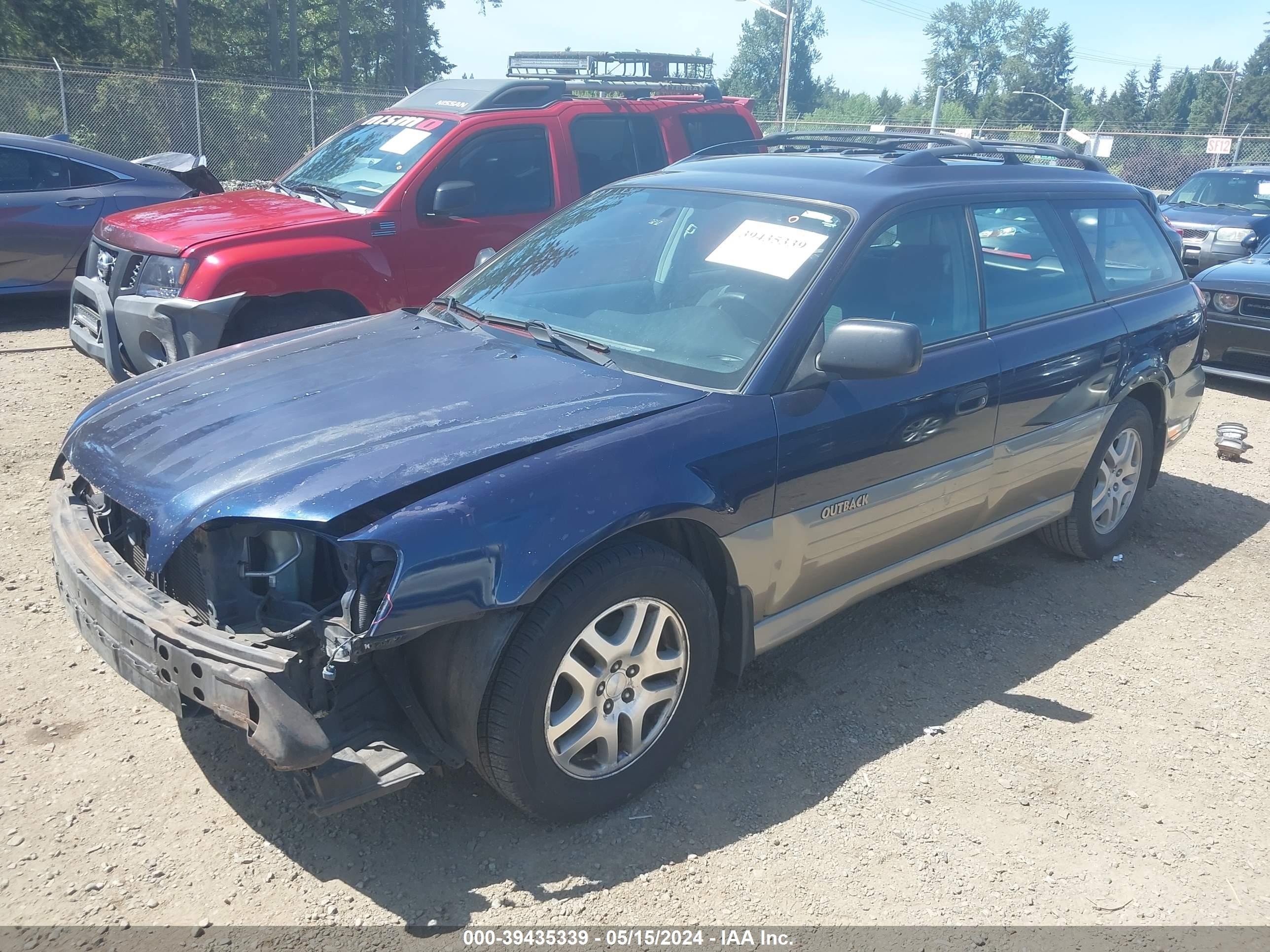 Photo 1 VIN: 4S3BH675637628274 - SUBARU OUTBACK 