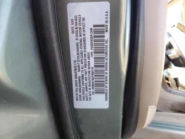 Photo 11 VIN: 4S3BH675637658116 - SUBARU LEGACY OUT 